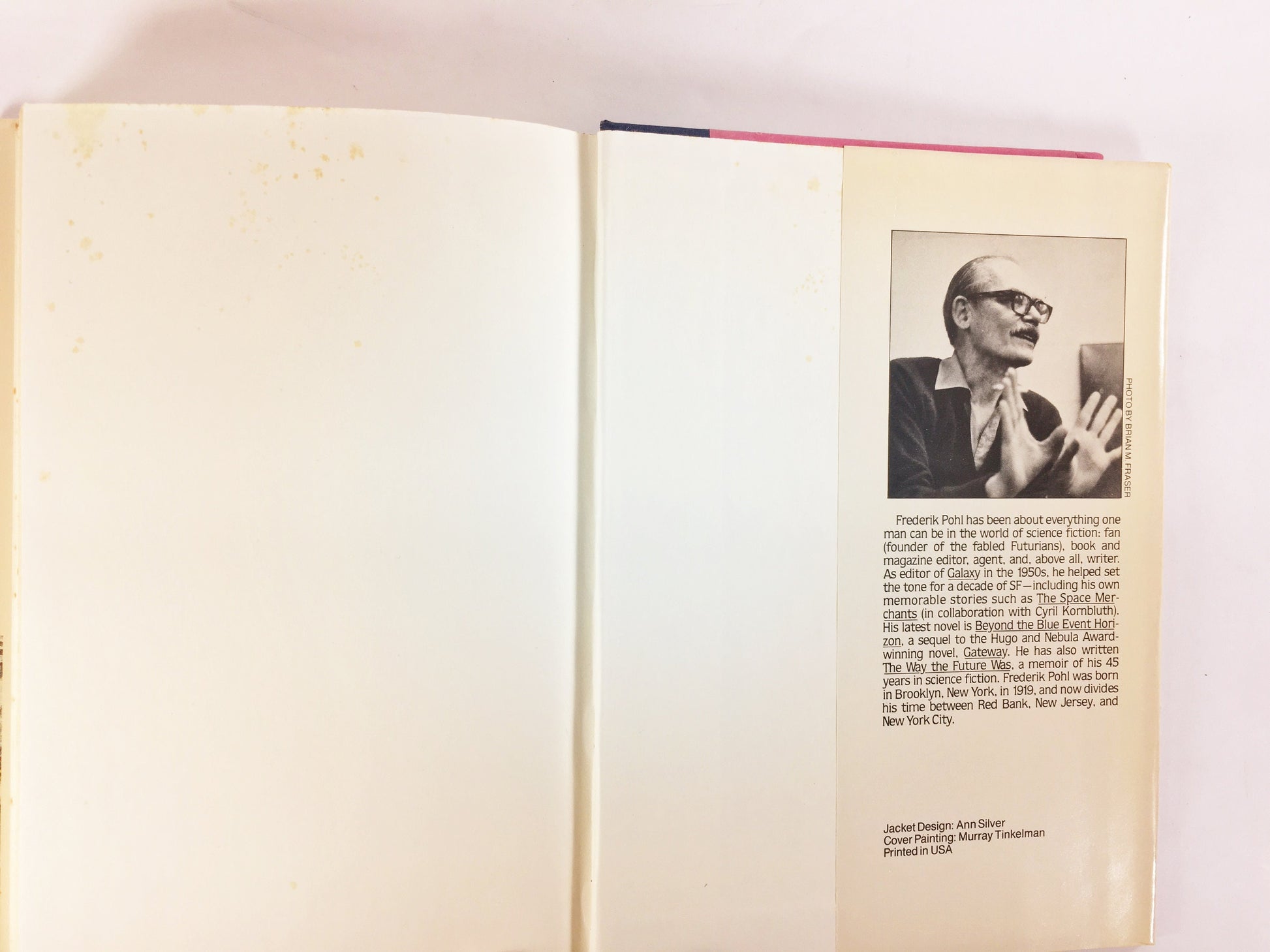 Cool War by Frederik Pohl circa 1981. Vintage science fiction book about spies between rival nations. Gripping story of intrigue & suspense