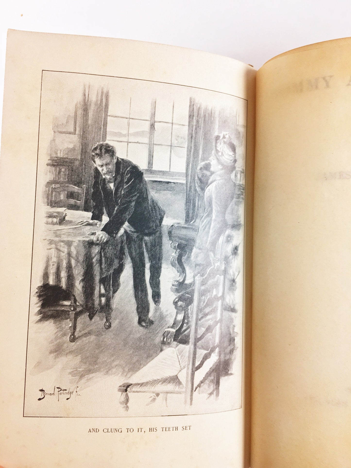 1900 JM Barre FIRST EDITION Tommy and Grizel vintage book by author of Peter Pan Story of childhood sweethearts & lost love.