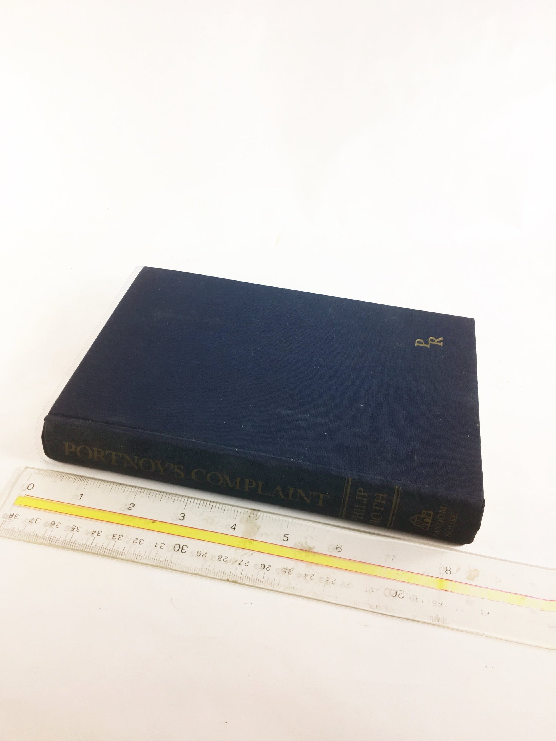 1969 Portnoy's Complaint by Philip Roth. Vintage EARLY PRINTING book bound in blue cloth. Lust-ridden, mother-addicted Jewish bachelor