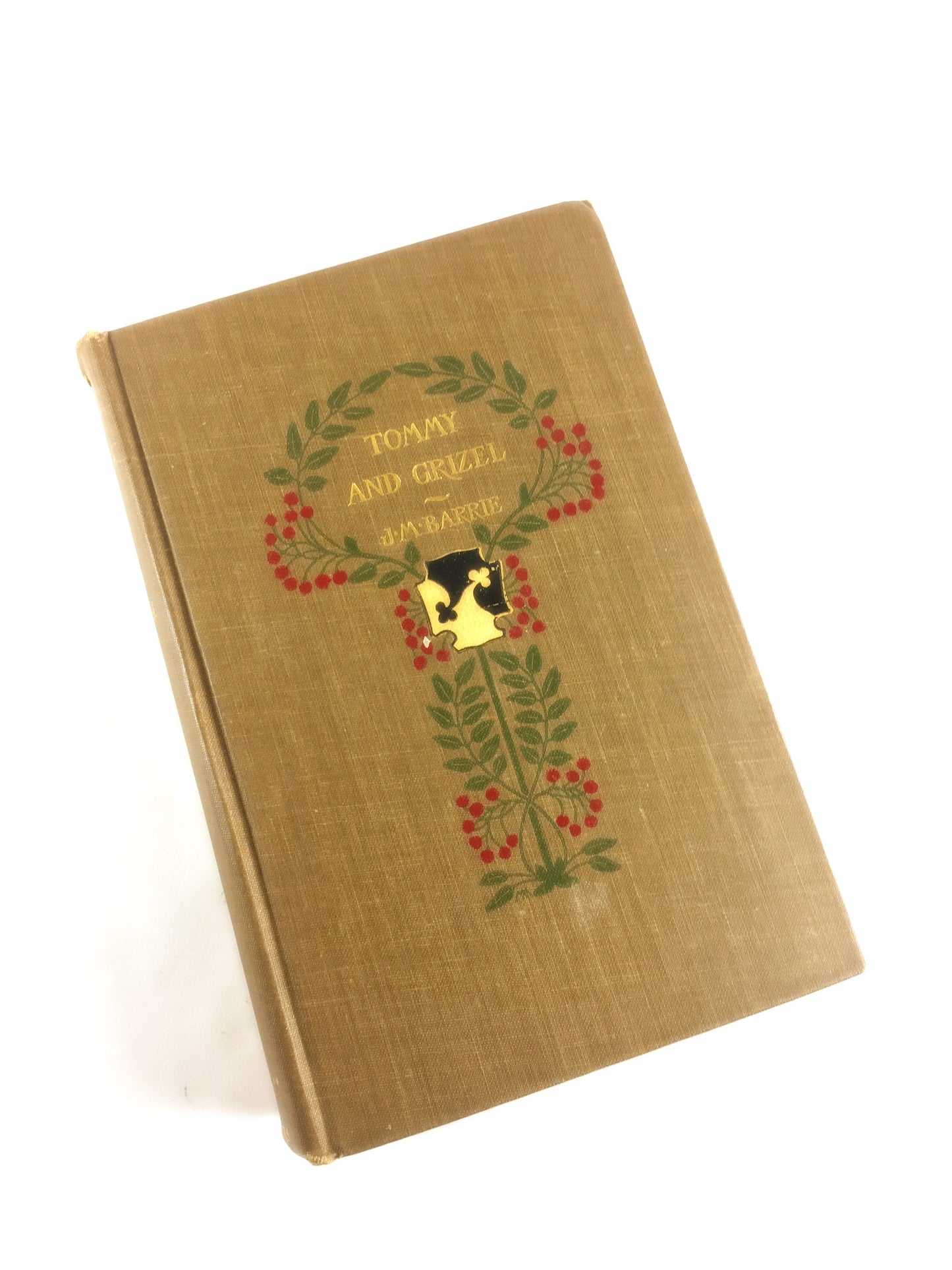 1900 JM Barre FIRST EDITION Tommy and Grizel vintage book by author of Peter Pan Story of childhood sweethearts & lost love.