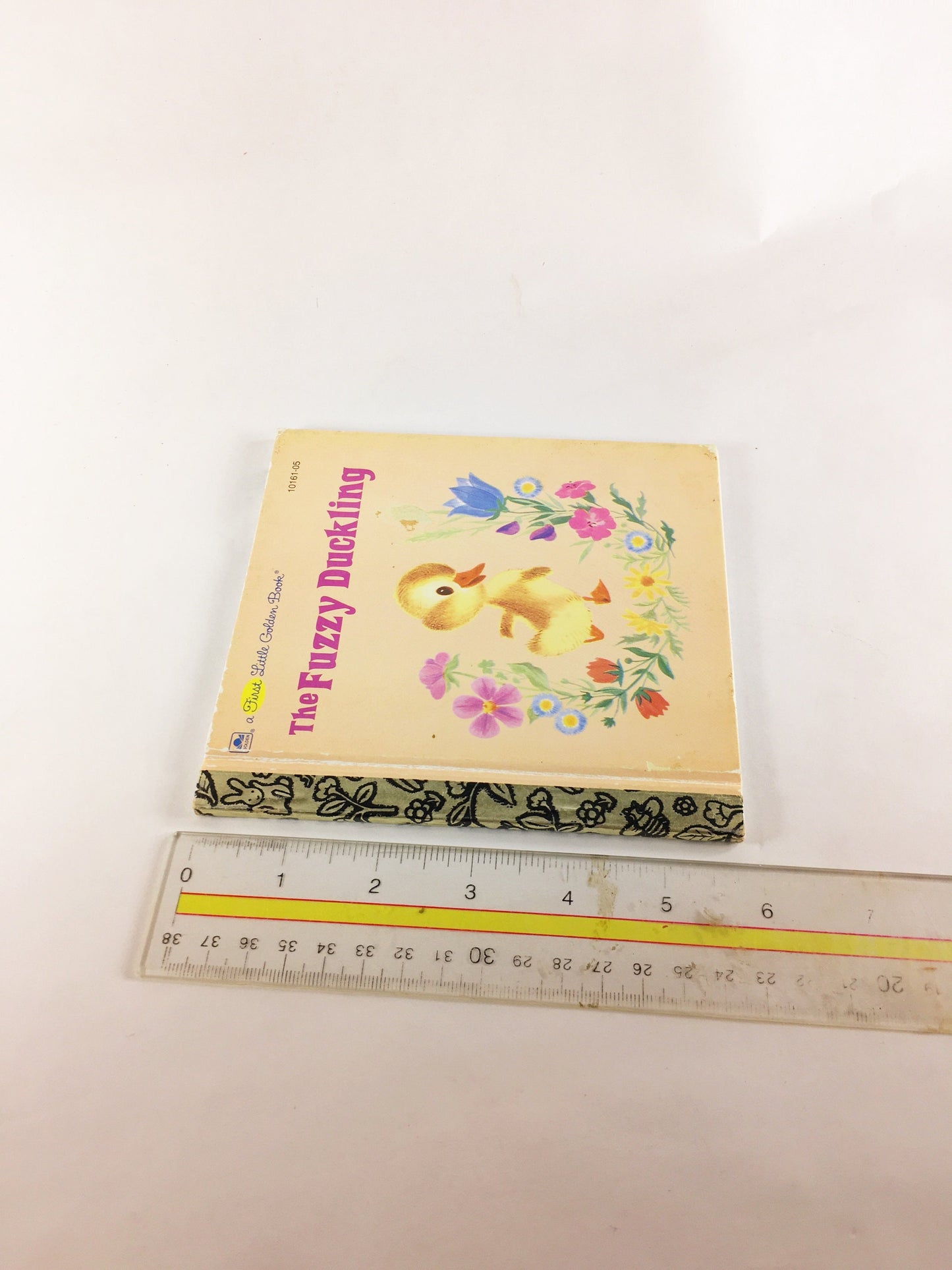 1994 Fuzzy Duckling vintage First Little Golden Book by Jane Werner Elementary beginning reader children's Easter Basket gift