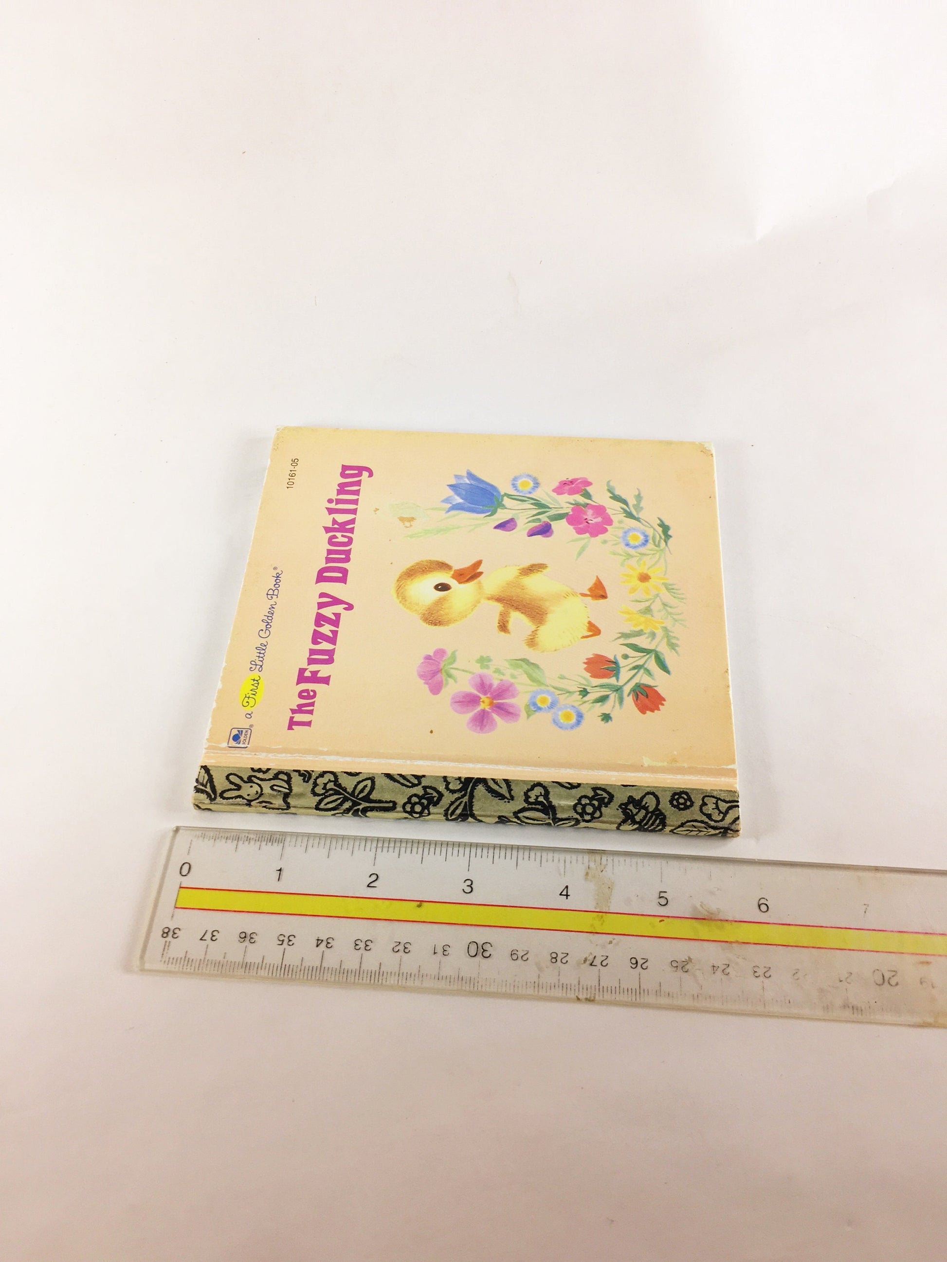 1994 Fuzzy Duckling vintage First Little Golden Book by Jane Werner Elementary beginning reader children's Easter Basket gift