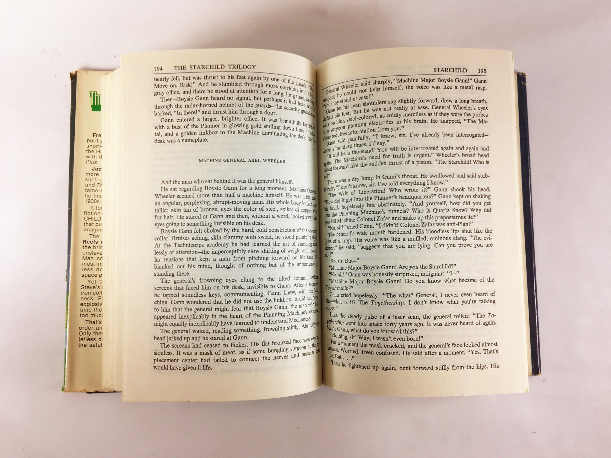 1969 Starchild Trilogy by Frederik Pohl Vintage science fiction book about Earth governed by a worldwide computerized security network.