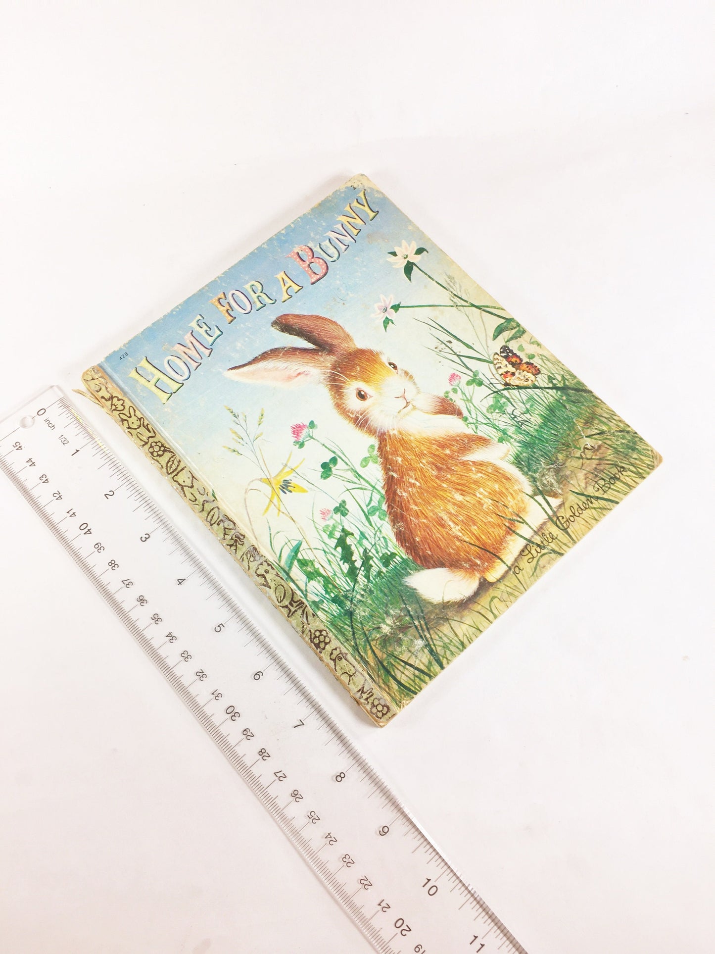 Margaret Wise Brown Home for a Bunny illustrated by Garth Williams. Little Golden Book circa 1961 vintage early printing.