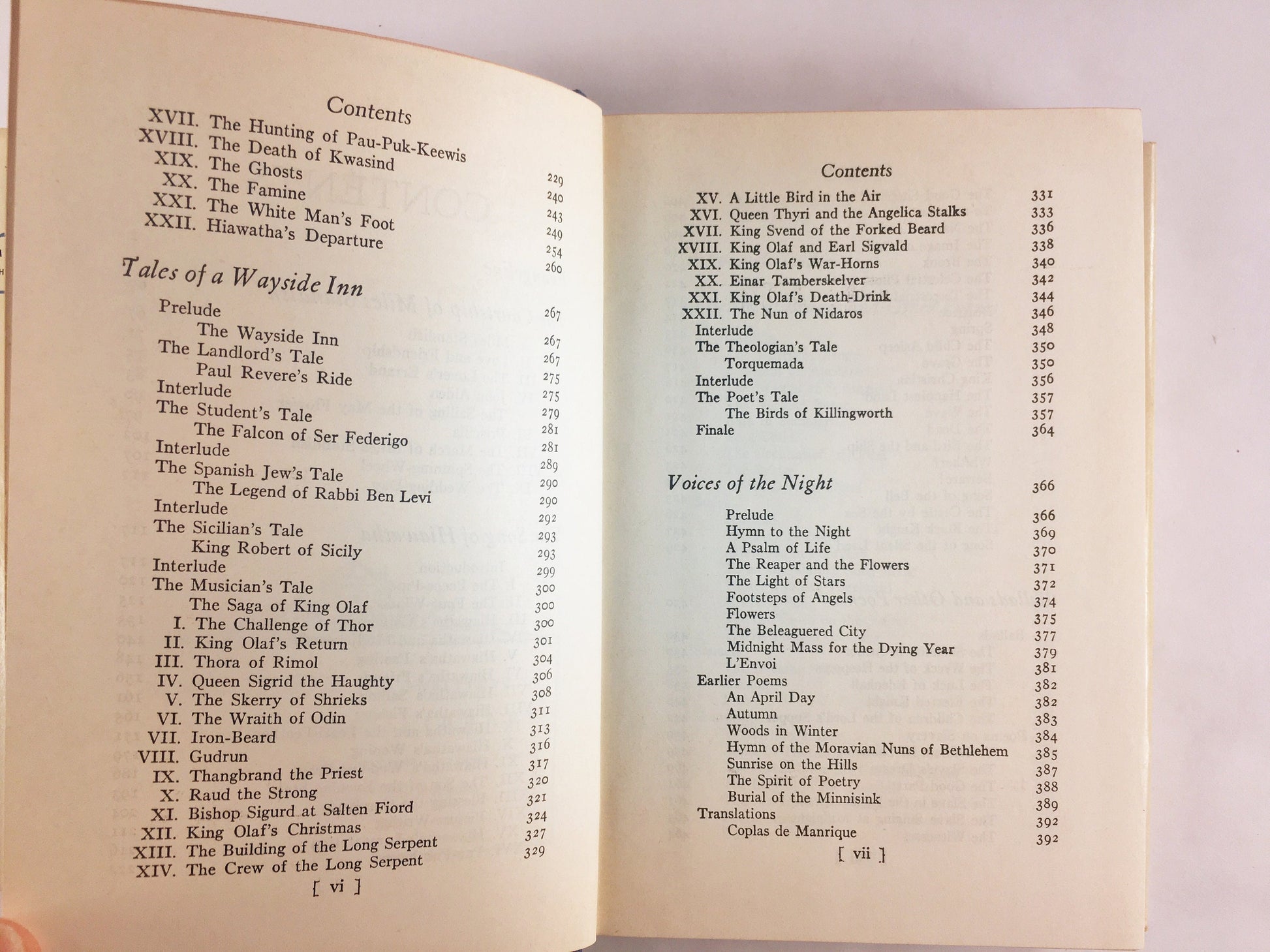 1950 Henry Wadsworth Longfellow Modern Library book of poetry Evangeline Blue home office bookshelf decor. Father's Day gift