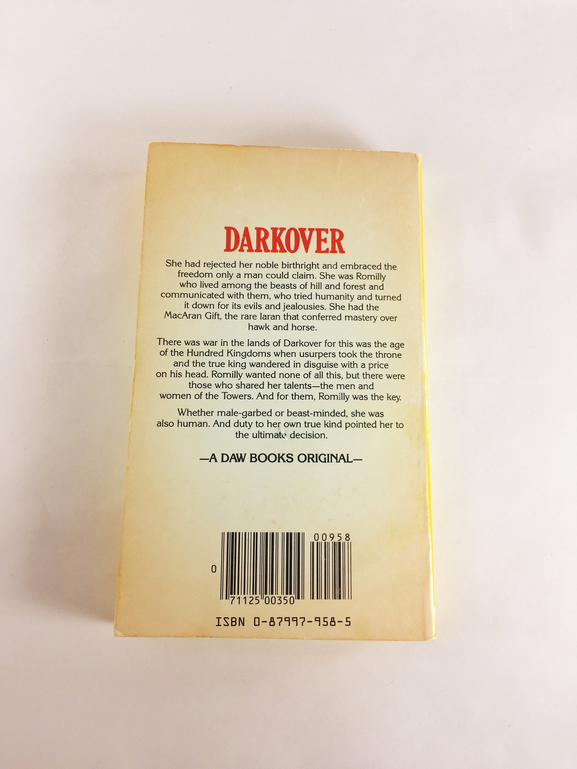 1982 Marion Zimmer Bradley FIRST PRINTING Darkover vintage paperback book Hawkmistress Sword Chaos StormQueen Ace Yellow Science Fiction