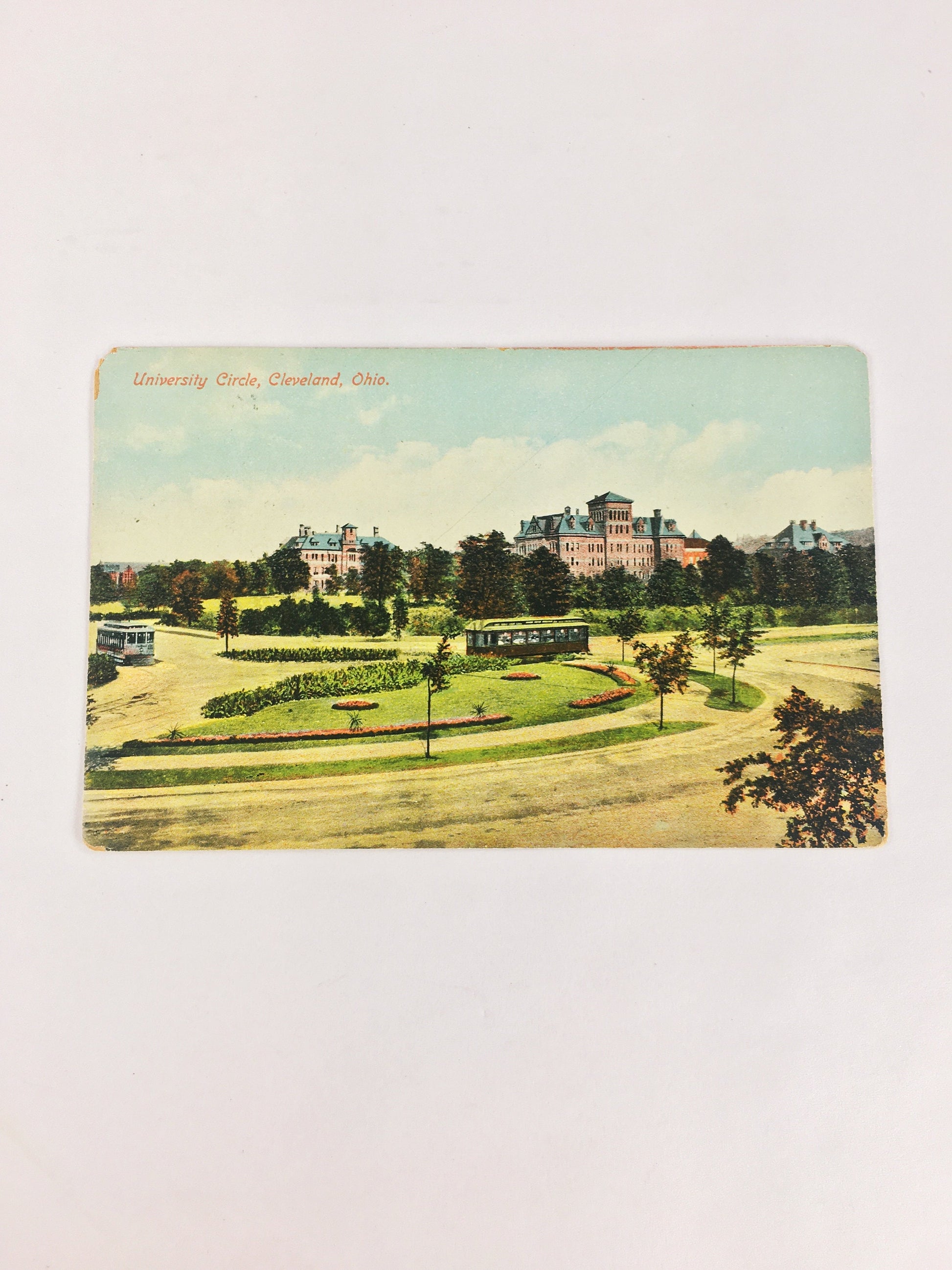 1900s Vintage postcard New York, Cleveland University Circle, Fort McHenry Baltimore, Chicago YMCA, Pleasantville NY, Bennington Vermont