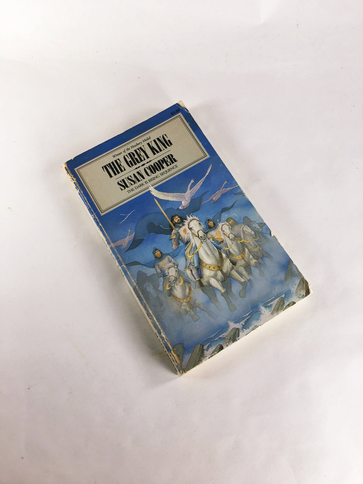 Grey King by Susan Cooper Vintage Fantasy paperback book Newberry Medal. Moral vision of Tolkien and CS Lewis. Boy recovering from illness