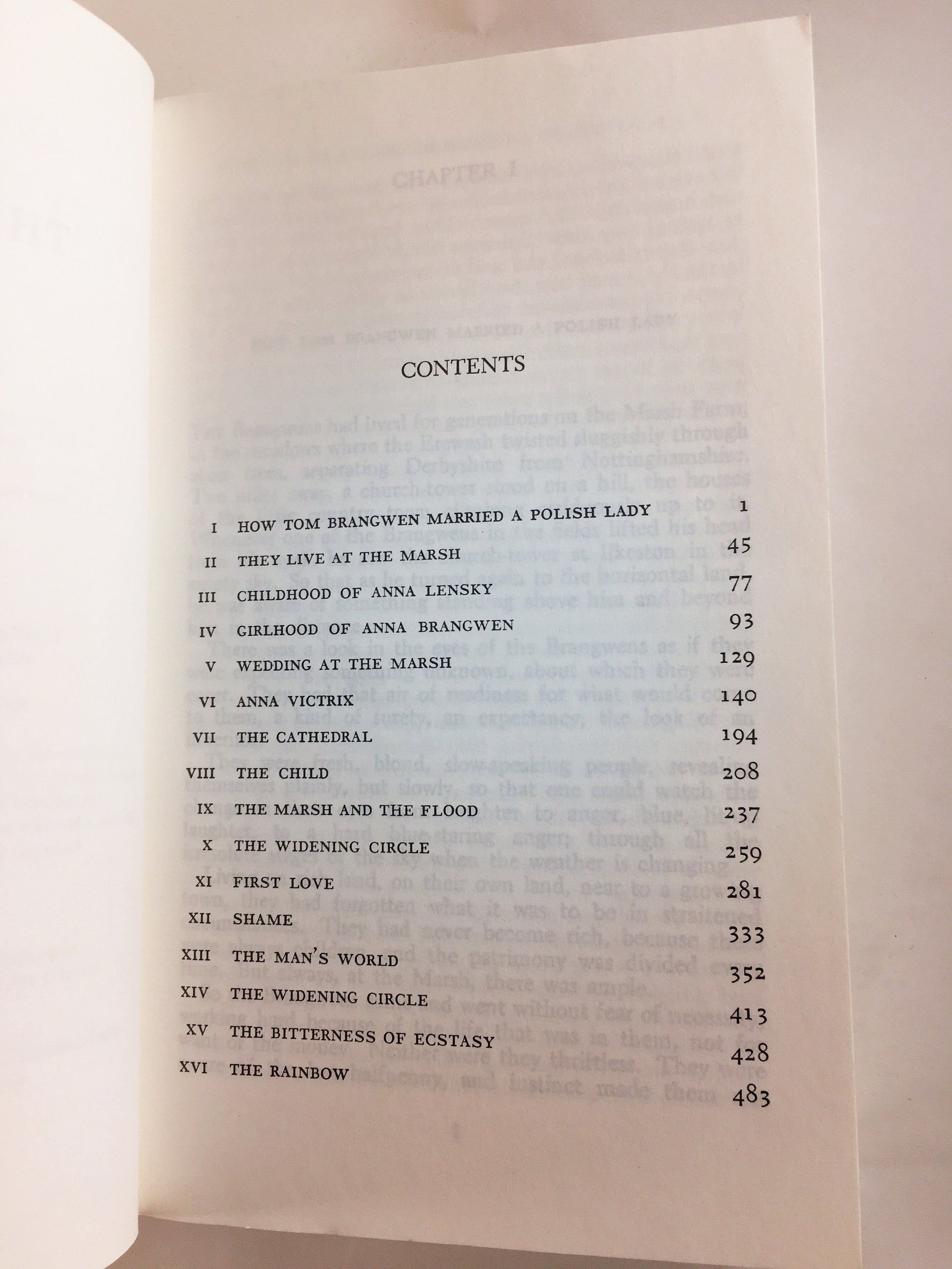 Novels of DH Lawrence vintage paperback book featuring Anna Victrix, Marsh and the Flood, First Love, Man's World. Bitterness of Ecstasy