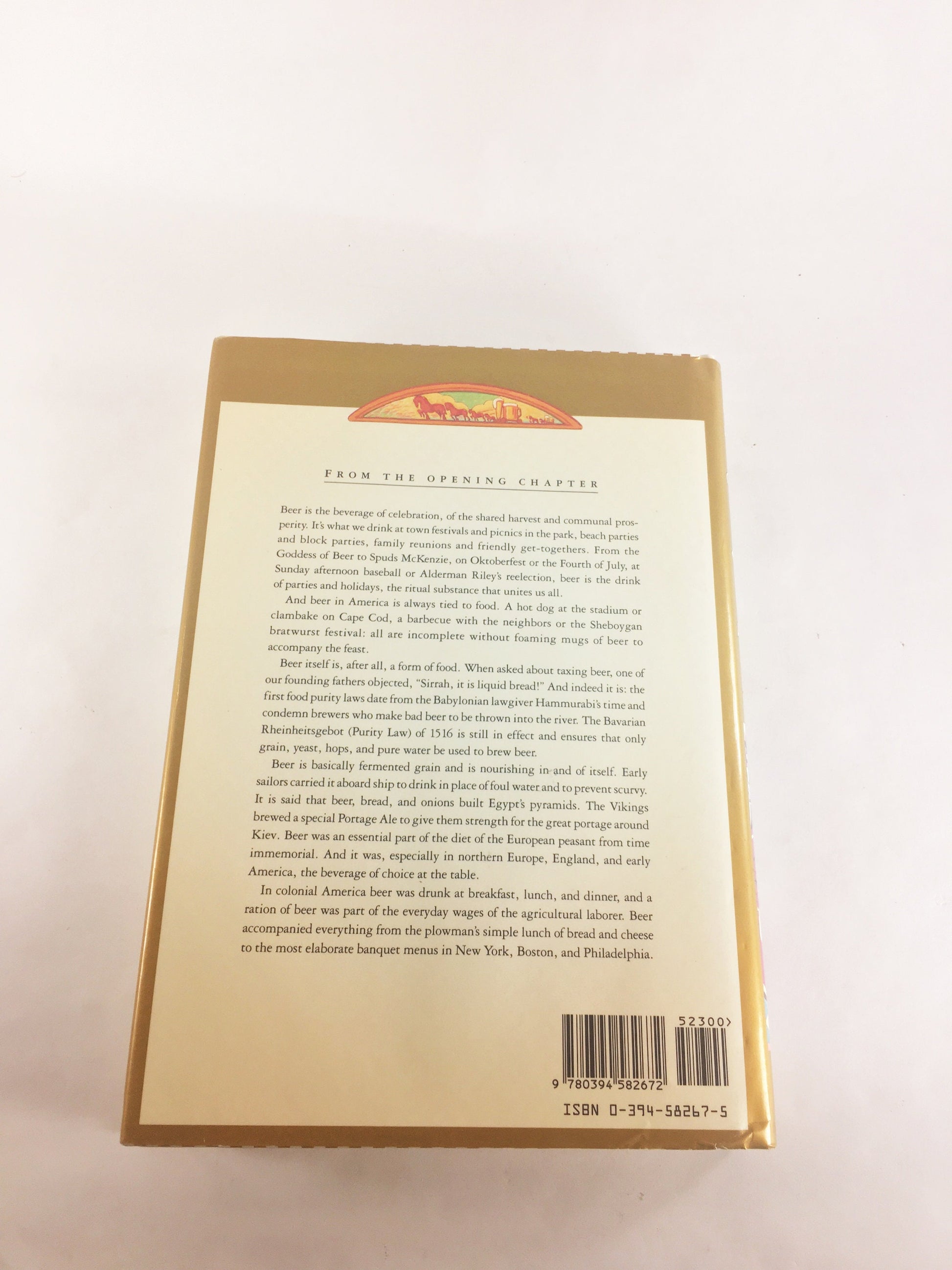 Real Beer Good Eats by Aidells Vintage FIRST EDITION cookbook & history of America's Beer and Food Tradition 175 recipes and beer pairing