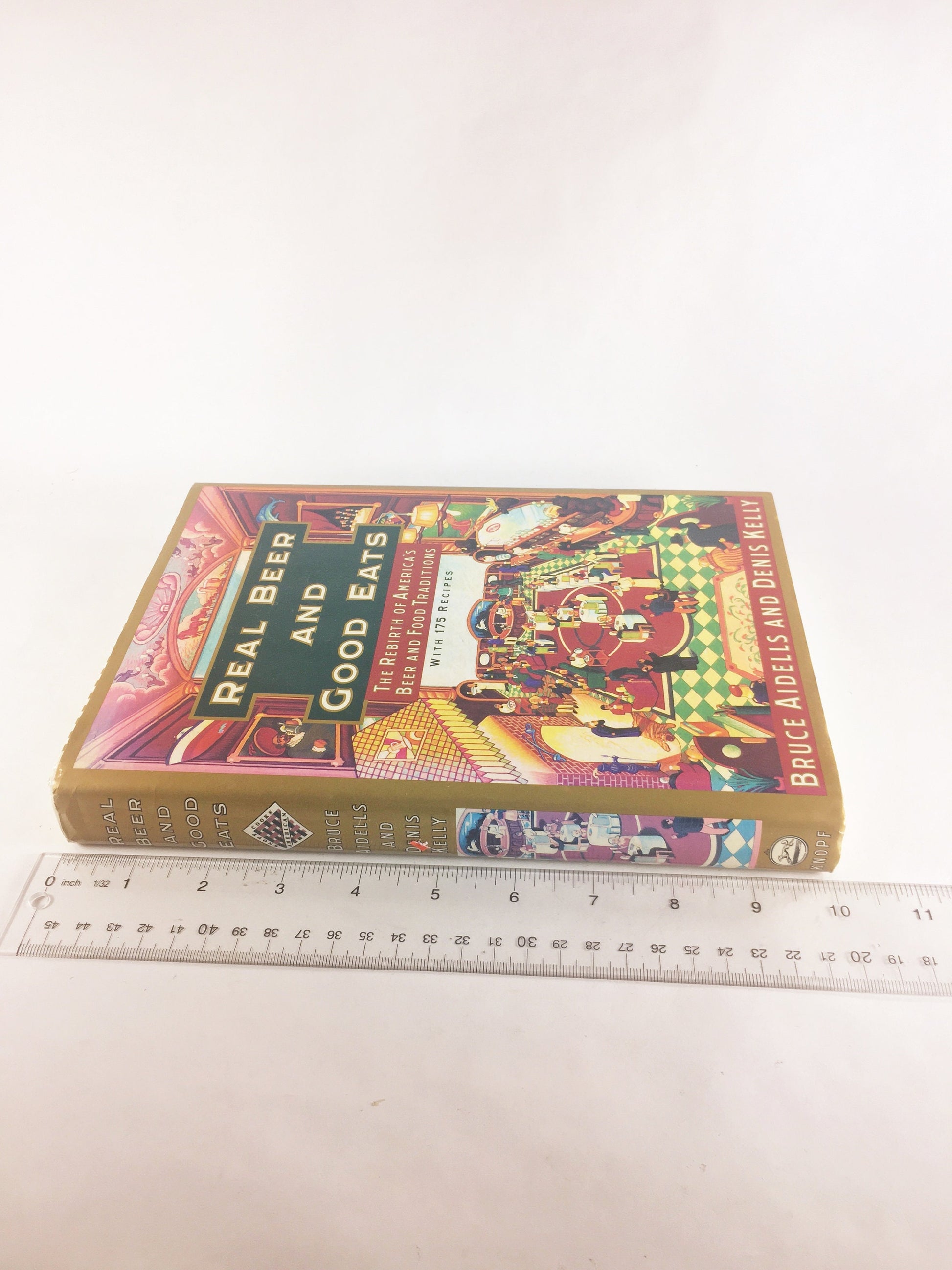 Real Beer Good Eats by Aidells Vintage FIRST EDITION cookbook & history of America's Beer and Food Tradition 175 recipes and beer pairing