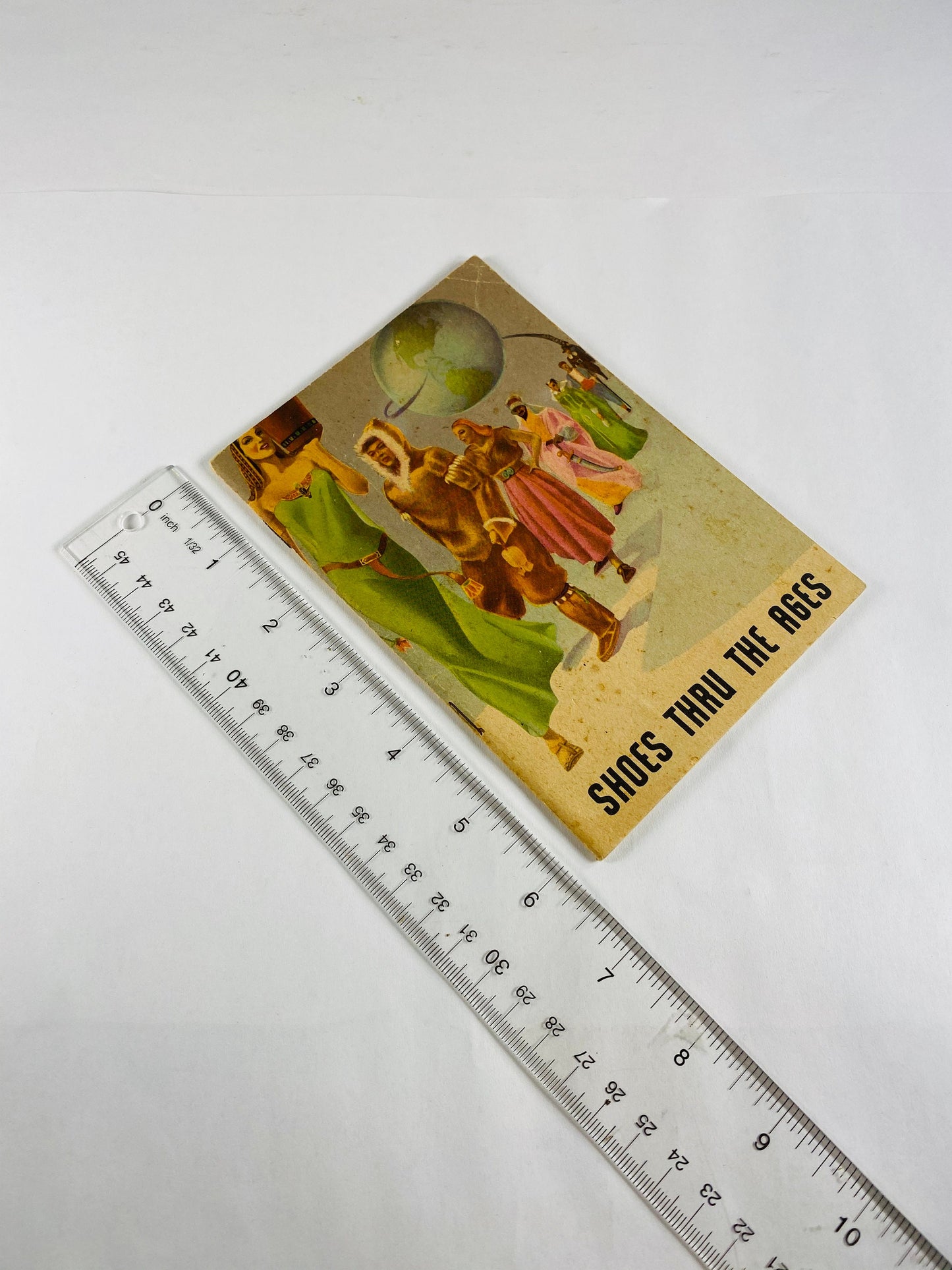 Shoes Thru the Ages Poll-Parrot and Farrar's Store vintage pamphlet circa 1950s-1960s. Fashion & history in the evolution of footwear