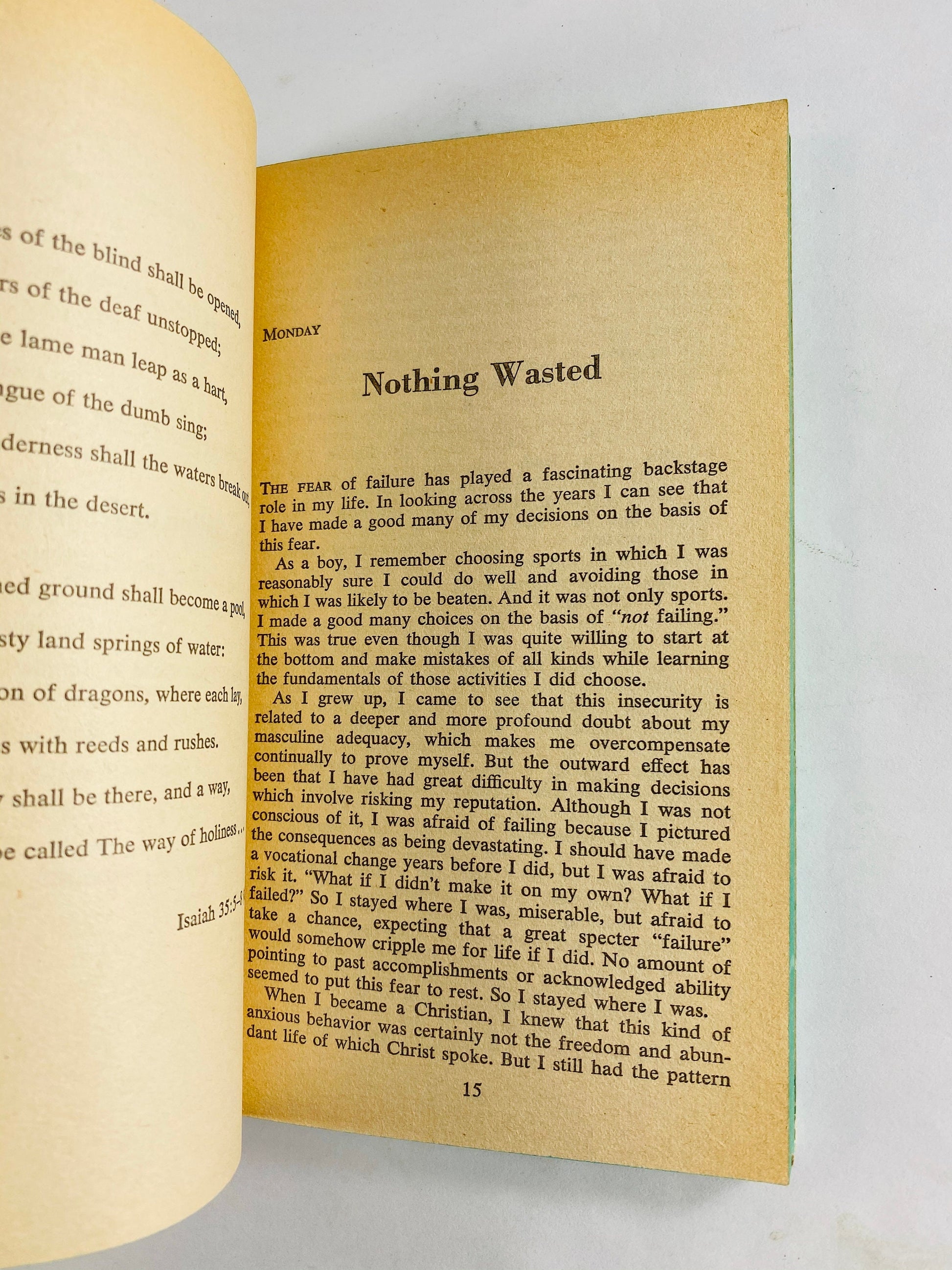 1976 Habitation of Dragons vintage paperback book about defeating feelings of loneliness and insecurity through Christianity. Keith Miller