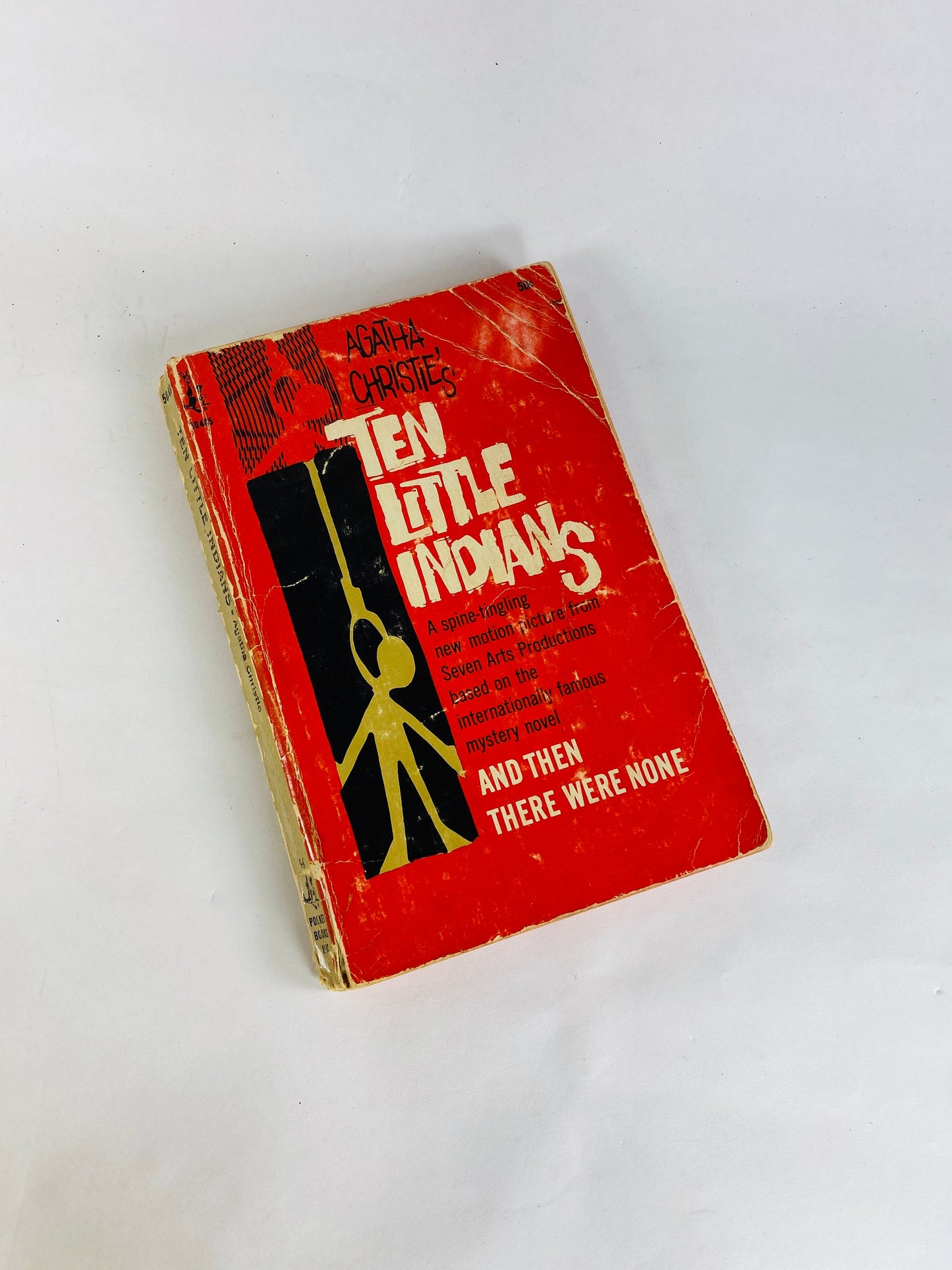 Vintage Agatha Christie paperback book. EARLY murder mystery crime Double Sin Mysterious Affair Hickory Death on Nile Mystery Blue Train