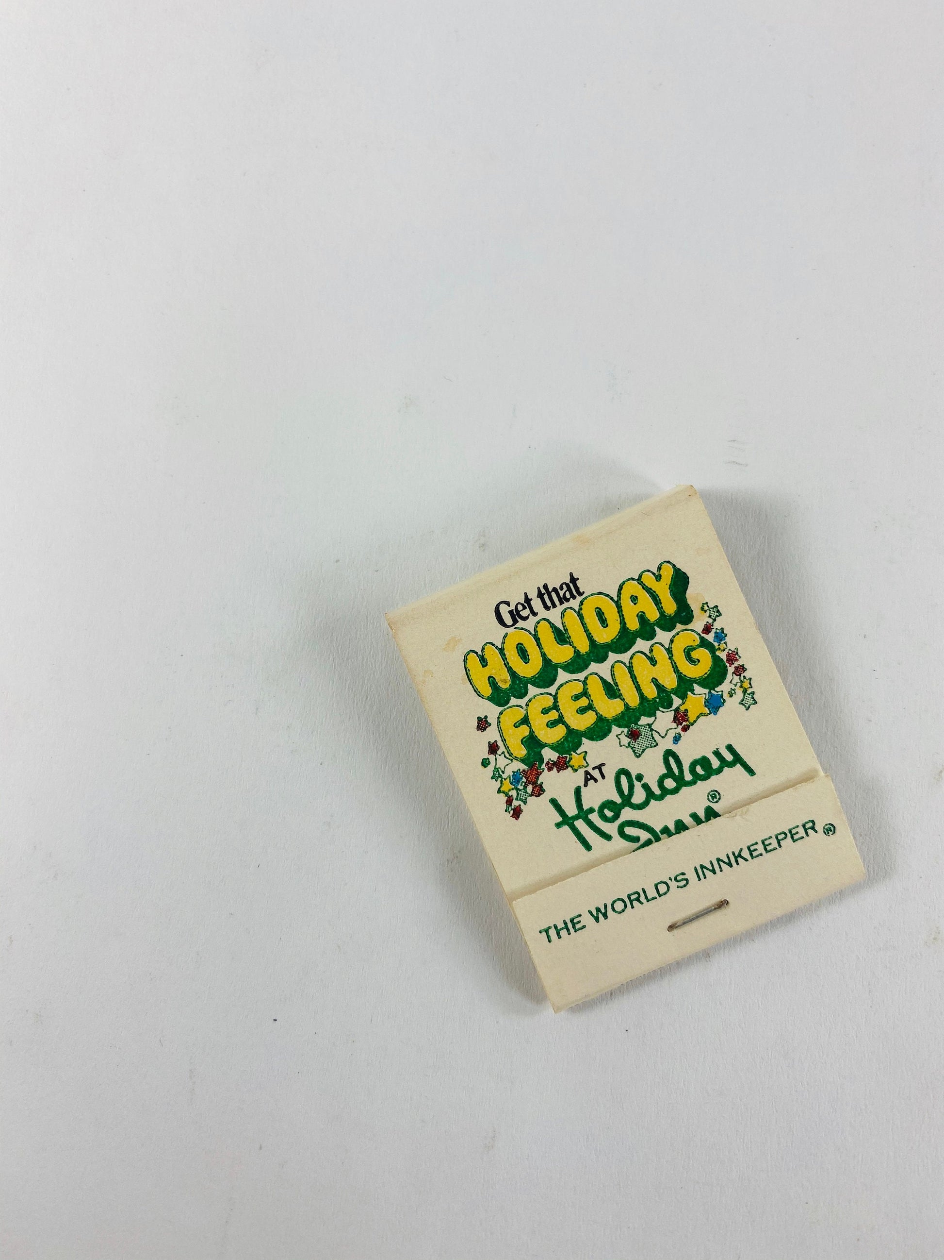 1960 Vintage UNUSED matches lot Howard Johnson, Holiday Inn, Sheraton Hawaii Petite cardboard home office decor made in the US set