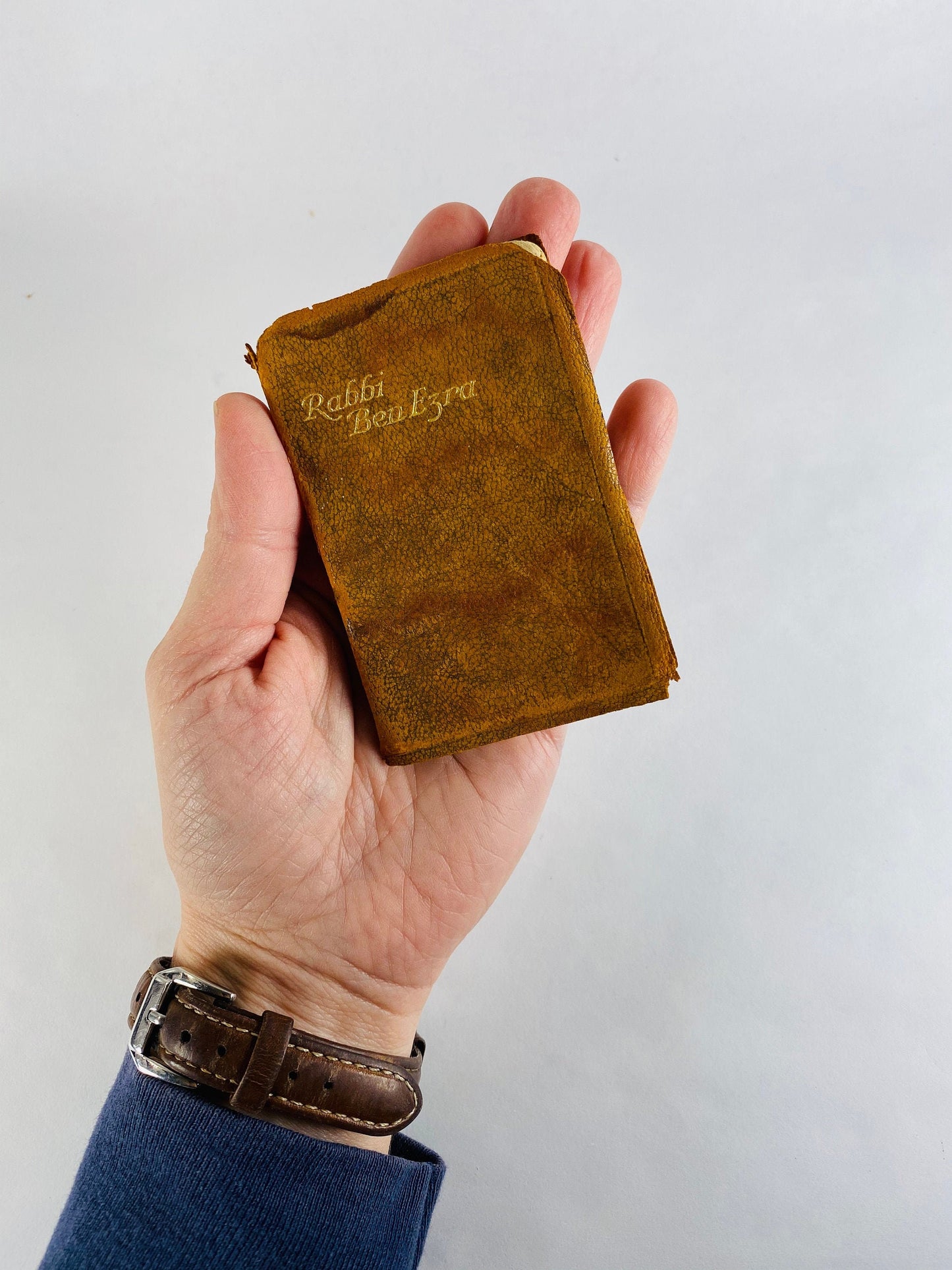 1888 Antique 19th century miniature poetry book by Robert Browning, Rabbi Ben Ezra "Grow old along with me! The best is yet to be"