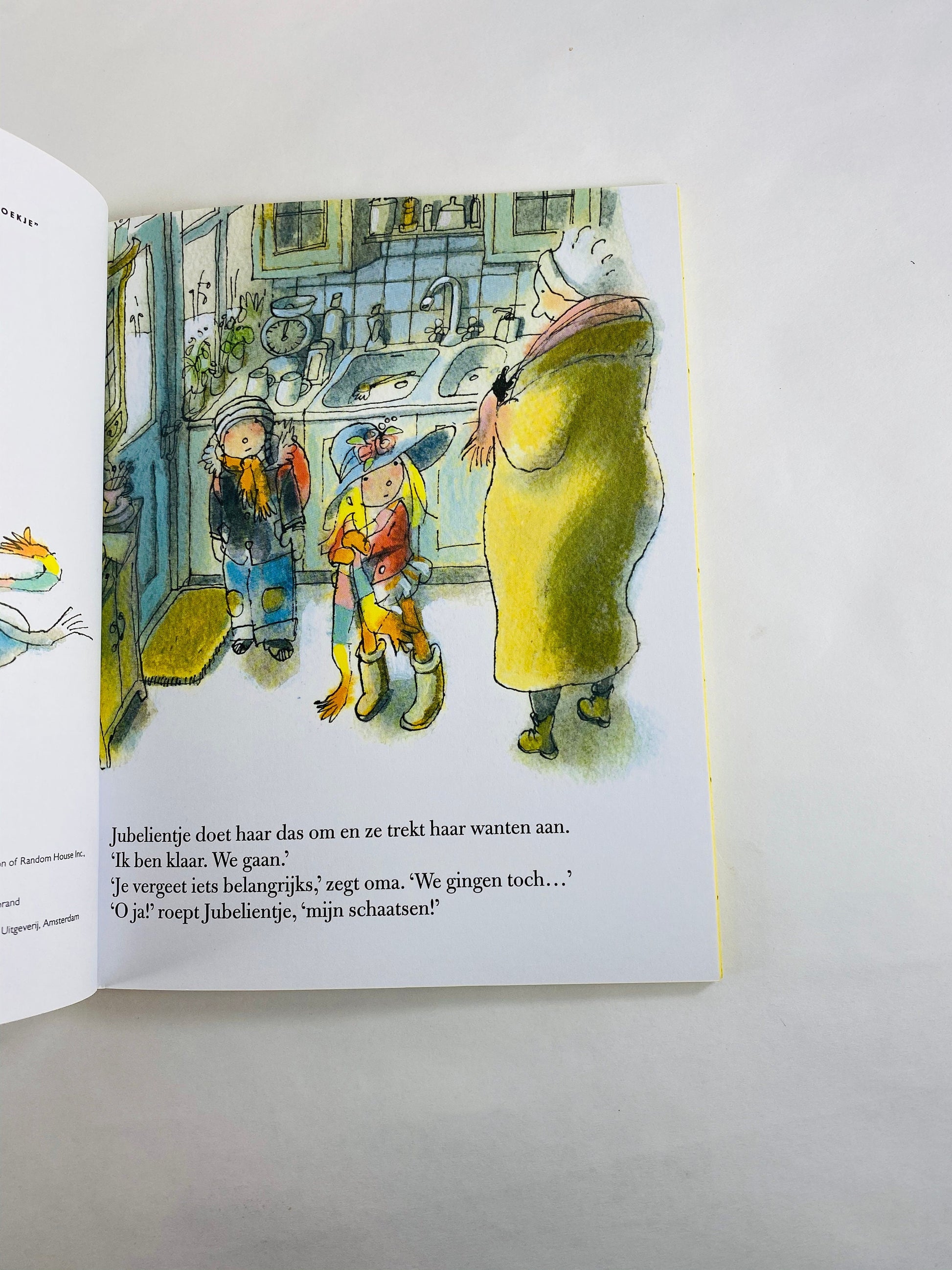 Jubelientje op het ijs FIRST EDITION vintage Dutch Little Golden Book. Best friend gift