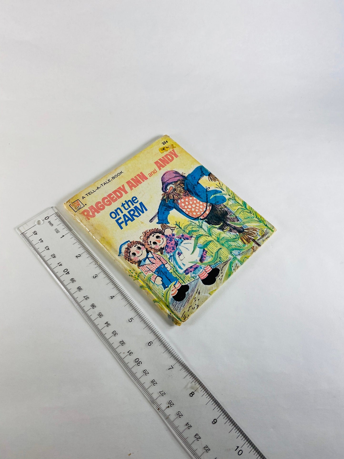 Raggedy Ann and Andy on the Farm FIRST EDITION vintage Whitman Little Golden Book circa 1975 Annabelle