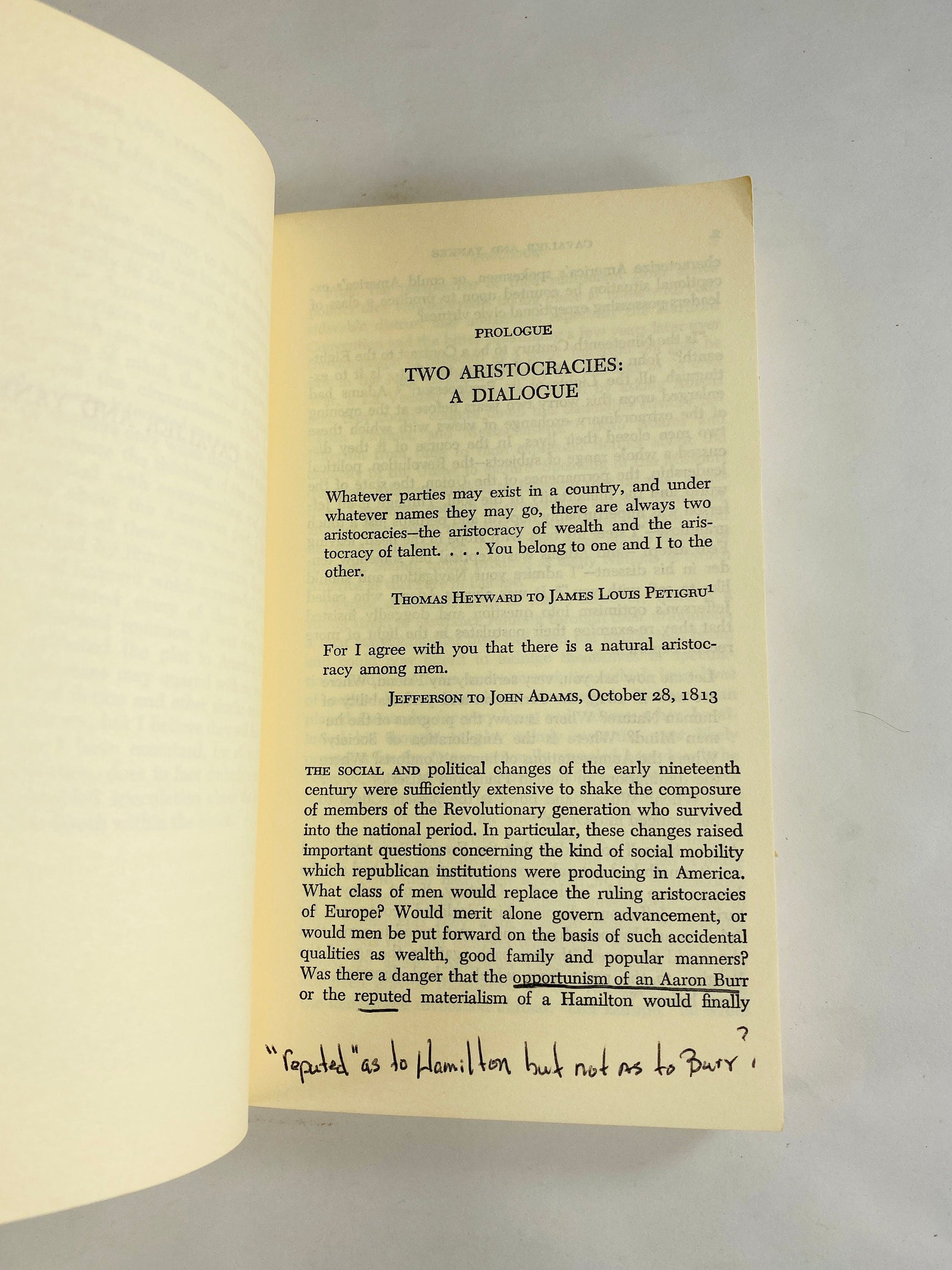 William Taylor's Cavalier and Yankee vintage paperback book about the history and perception of the South before the Civil War.