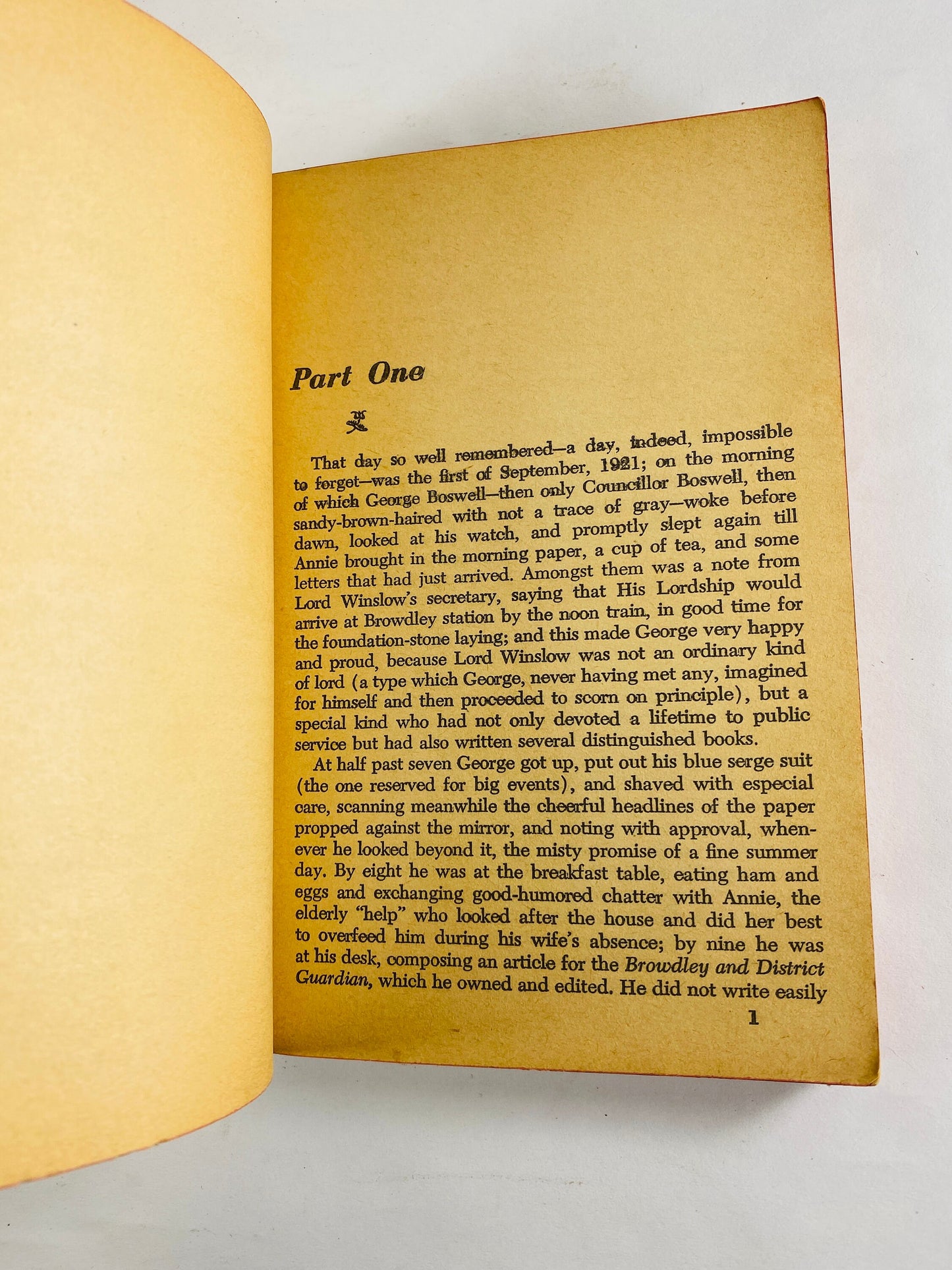 So Well Remembered by the author of Goodbye, Mr. Chips, James Hilton. Vintage paperback book circa 1964 about man looks back on his choices