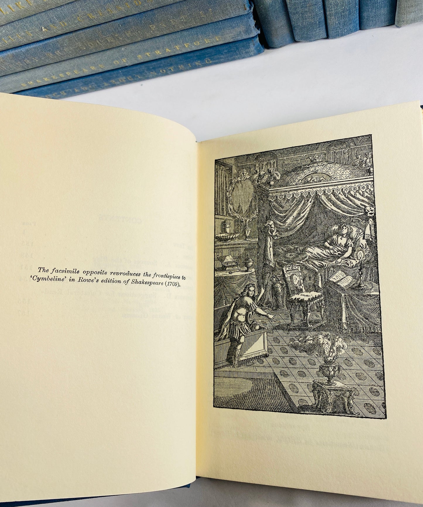 1961 Yale Shakespeare Blue book vintage books PICK ONE! Plays, poetry & sonnets King Lear Macbeth Romeo and Juliet Anthony and Cleopatra sky