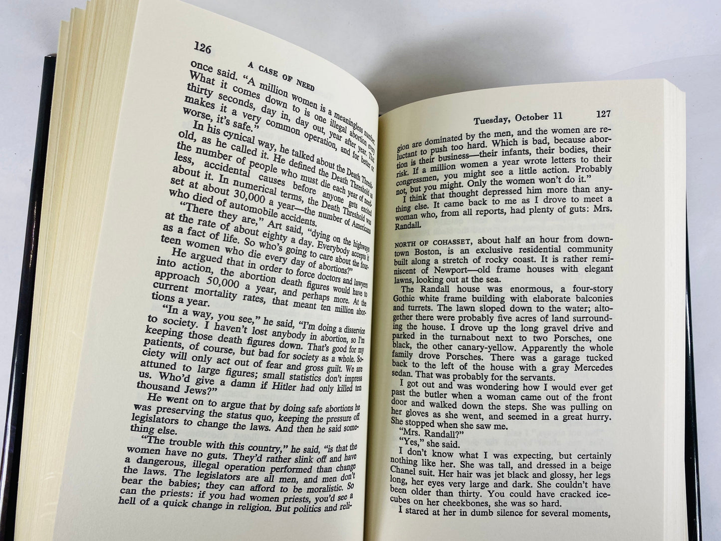 Case of Need by Michael Crichton Jeffery Hudson vintage book circa 1993. Edgar Award winner. Novel about surgery that ends in death
