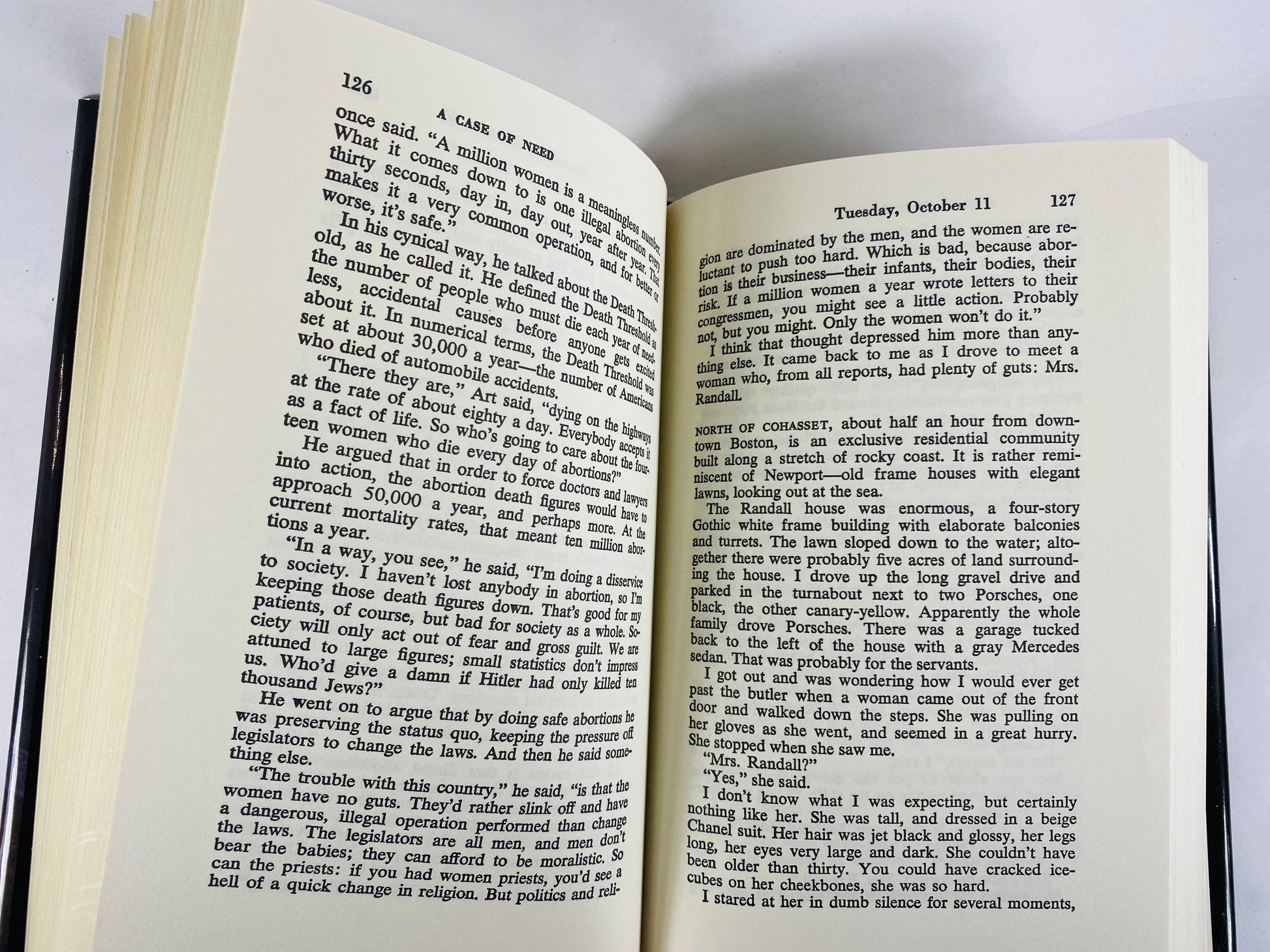 Case of Need by Michael Crichton Jeffery Hudson vintage book circa 1993. Edgar Award winner. Novel about surgery that ends in death