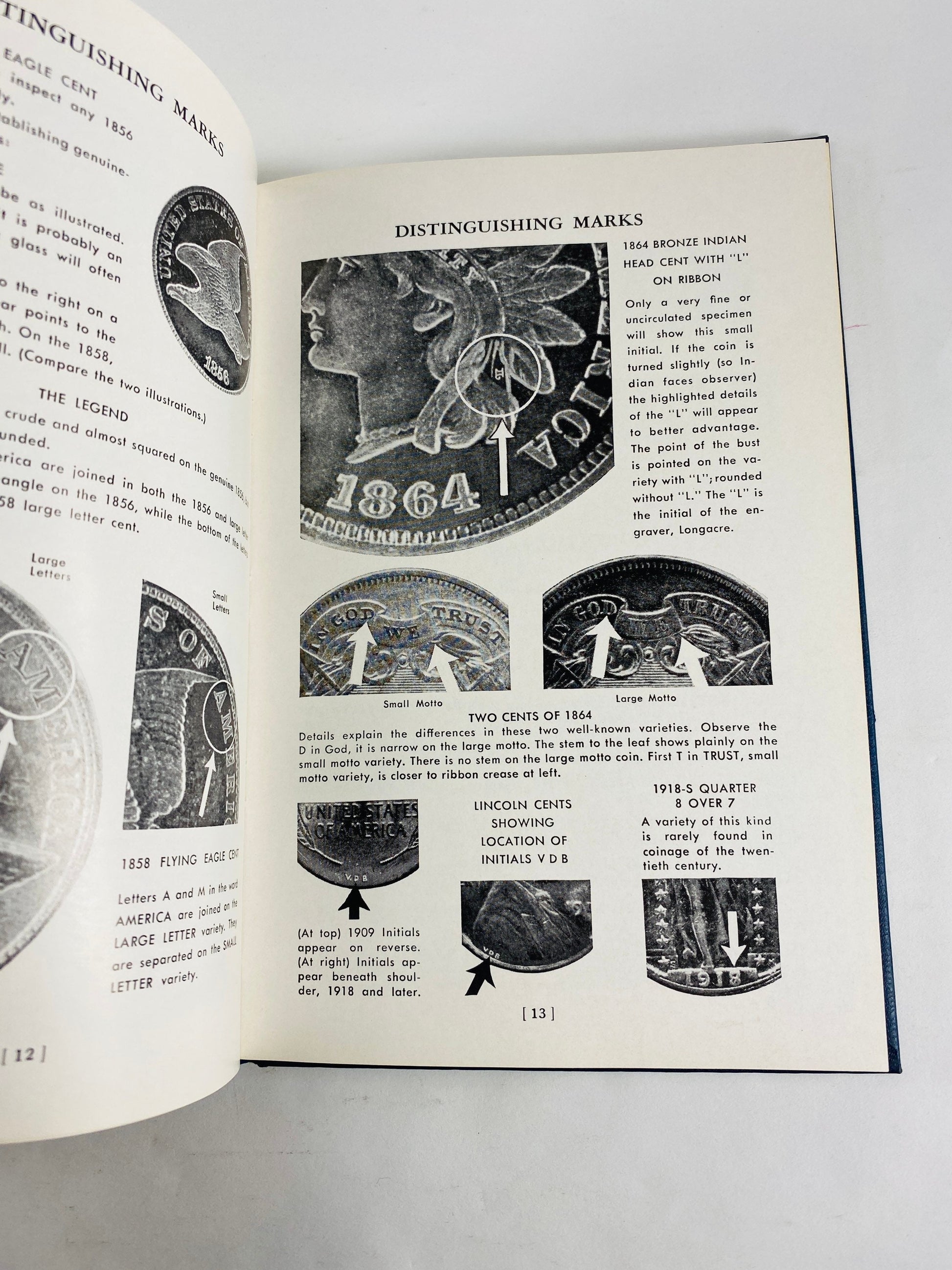 1967 Handbook of United States Coins with Premium List Numismatic vintage book collector reference History & distinguishing marks Yeoman