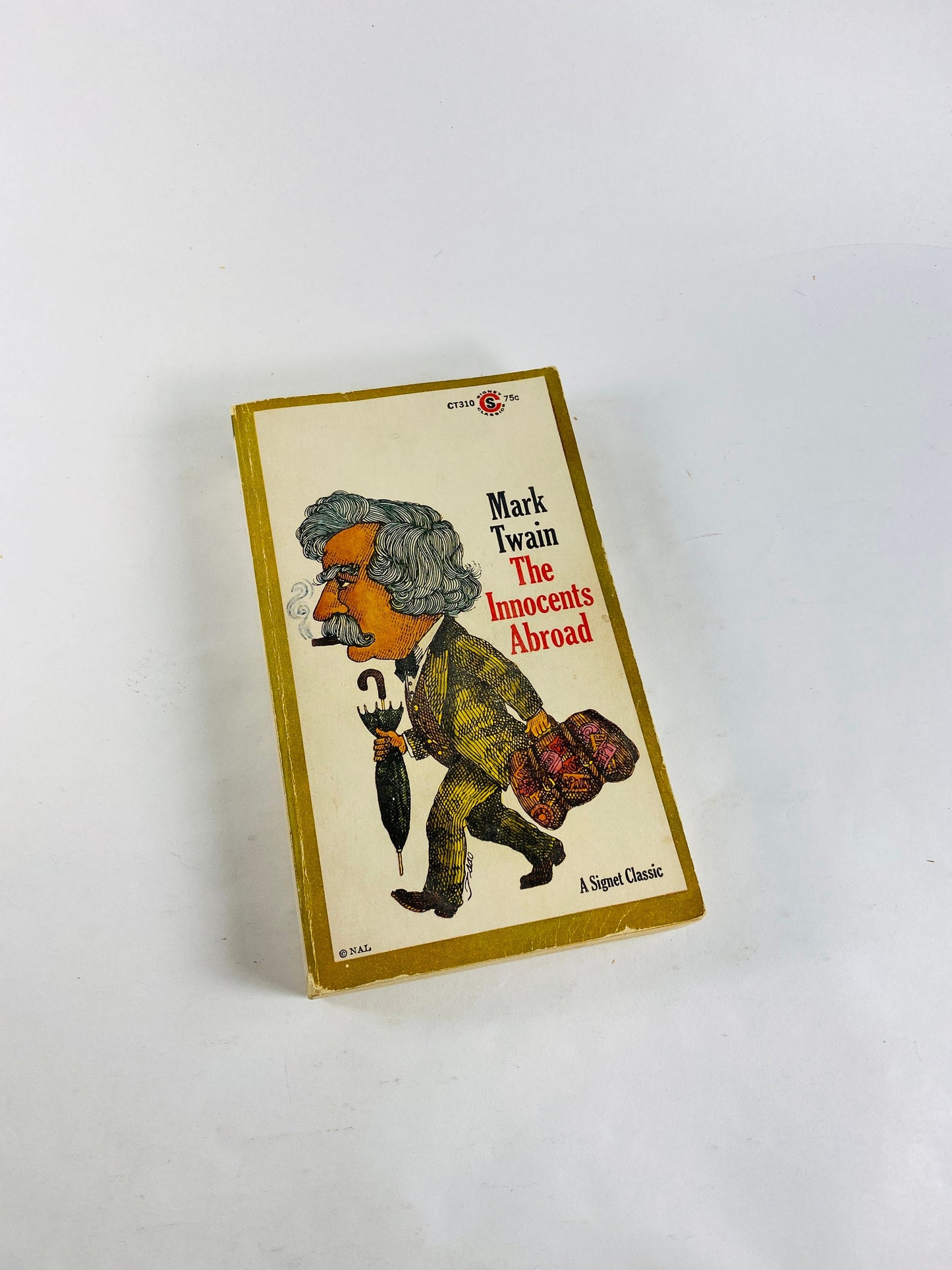 Mark Twain Vintage paperback book Innocents Abroad, Pudd'nhead Wilson, Life on Mississippi Connecticut Yankee in King Arthur Court, Letters