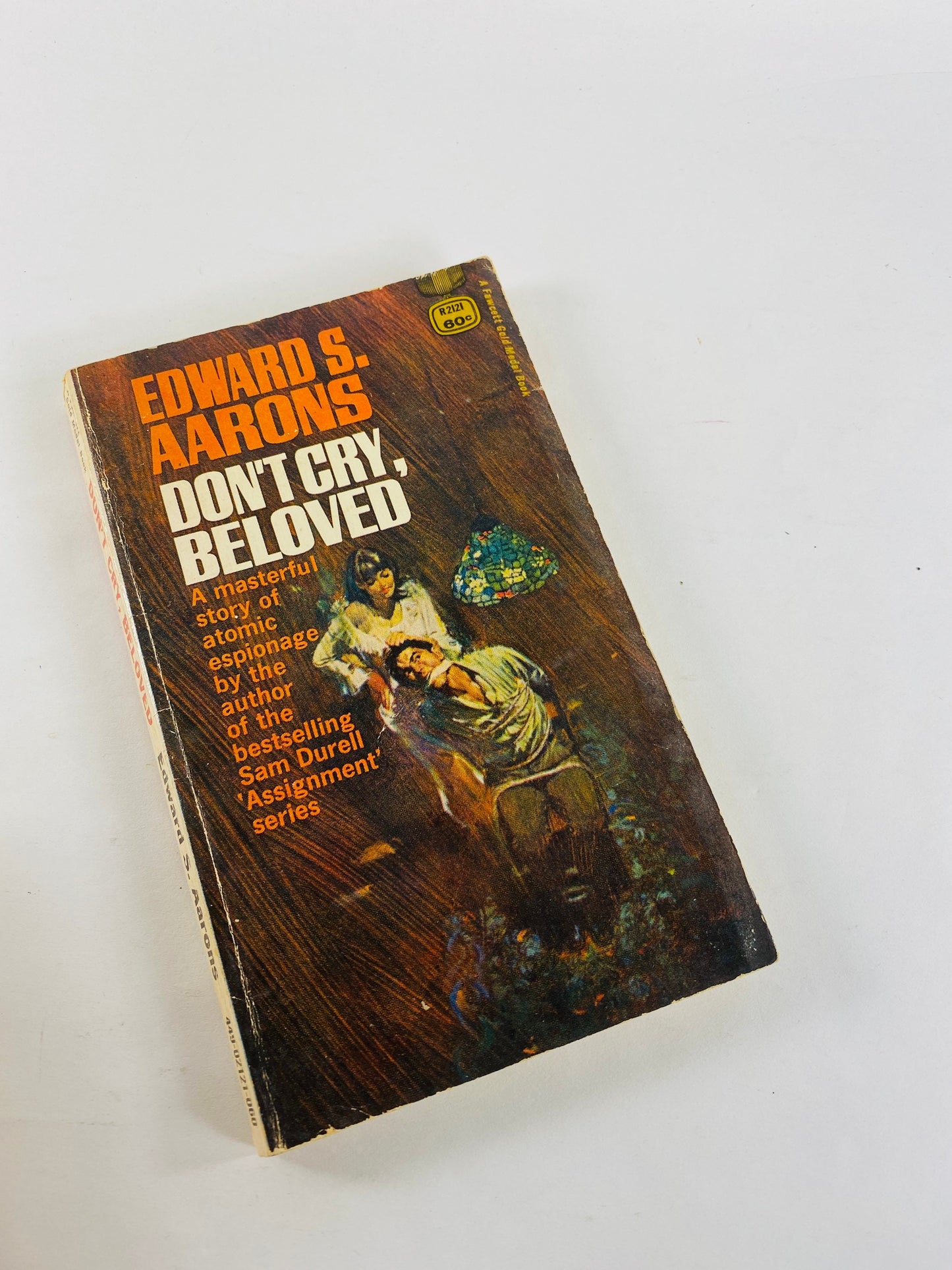 Vintage Edward S Aarons paperback book 1950s xxx erotica smut murder mystery crime fiction pulp State Department Treason Assignment Murders