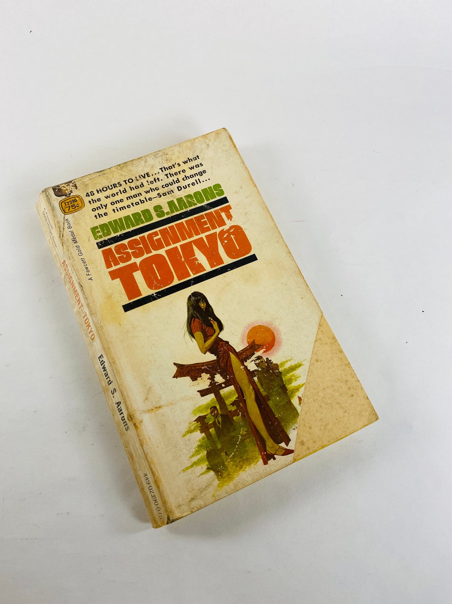 Vintage Edward S Aarons paperback book 1950s xxx erotica smut murder mystery crime fiction pulp State Department Treason Assignment Murders