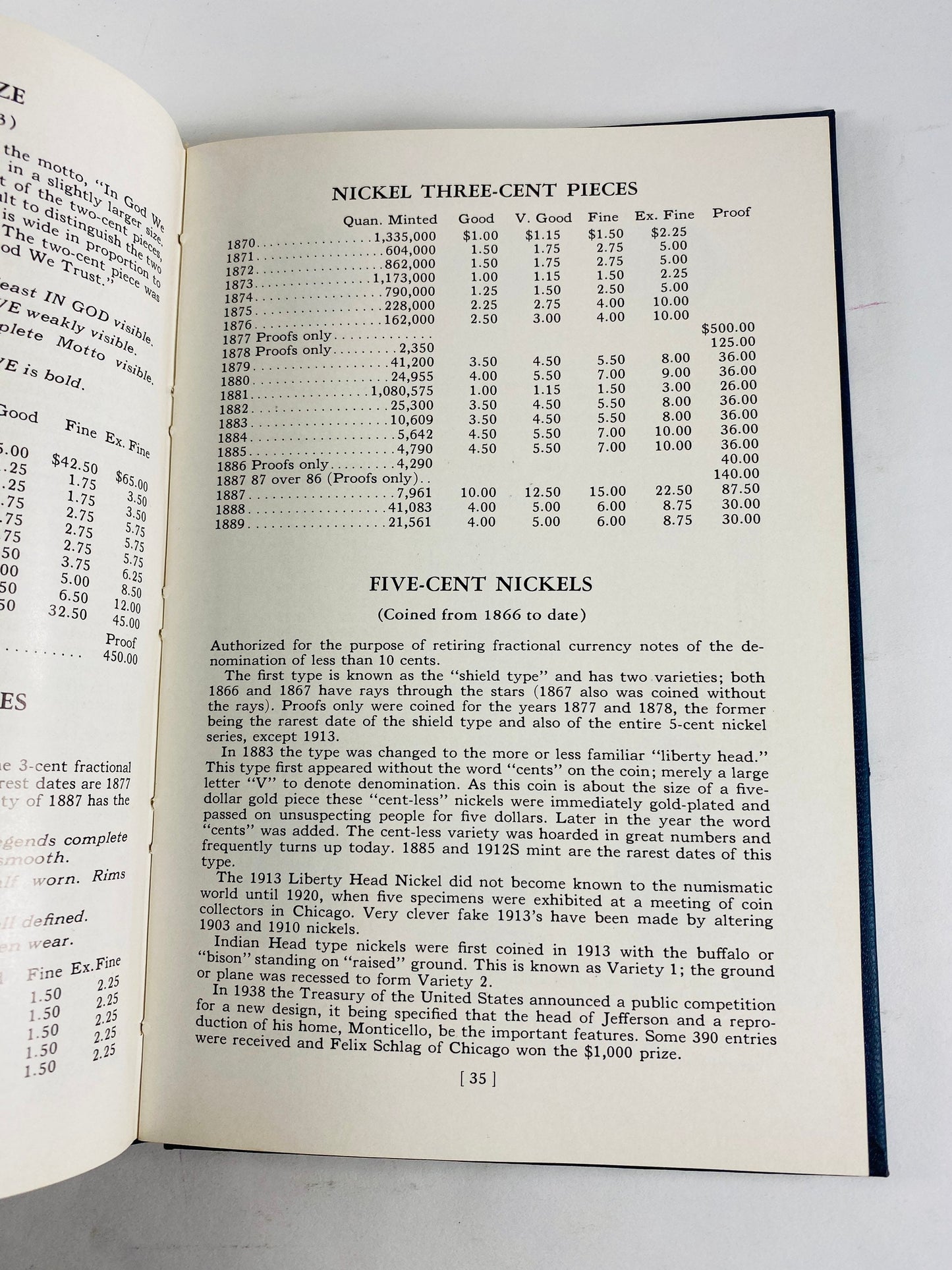 1967 Handbook of United States Coins with Premium List Numismatic vintage book collector reference History & distinguishing marks Yeoman