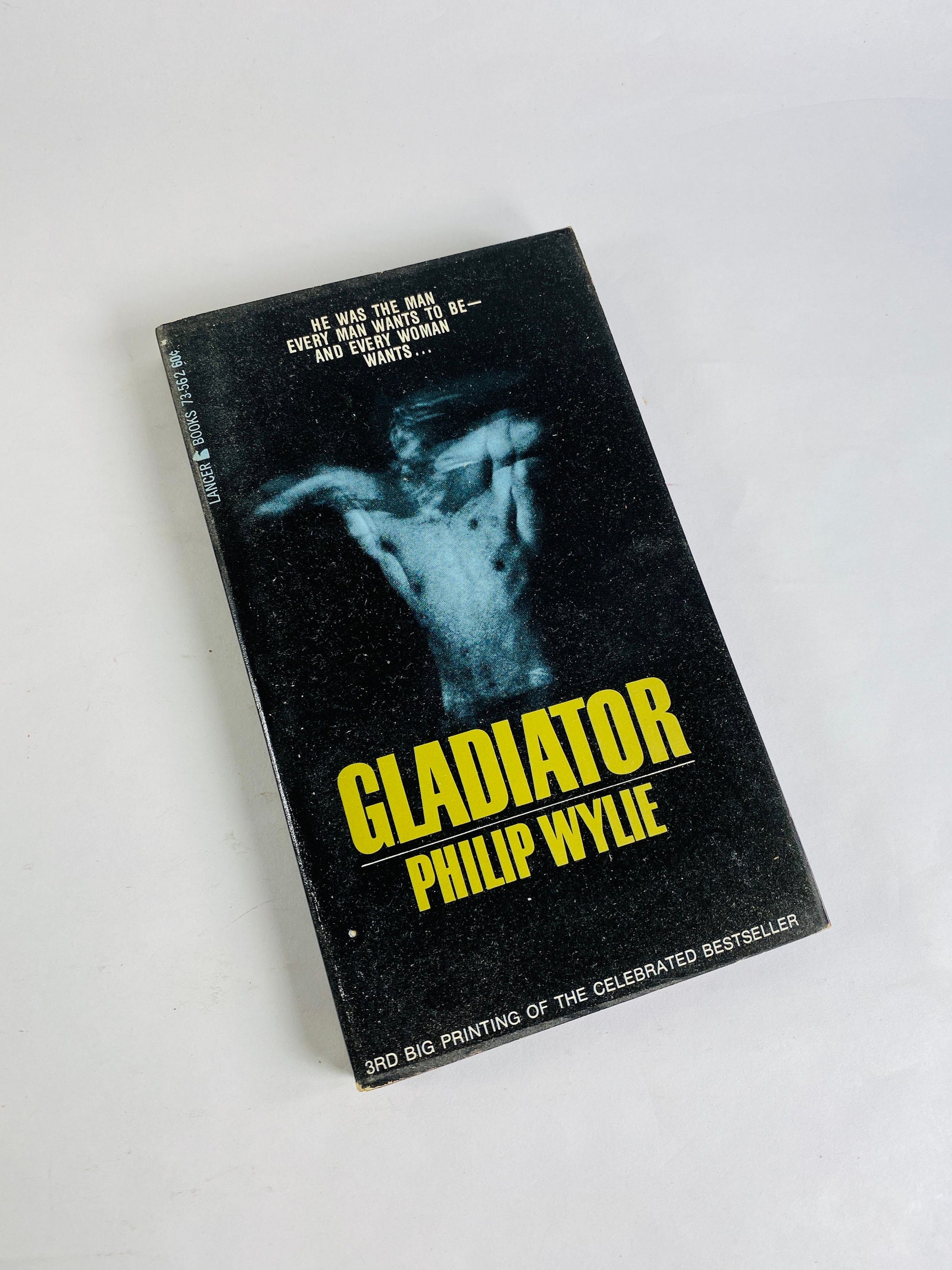 Philip Wylie FIRST & EARLY printing vintage paperback books circa 1950s and 60s Smuggled Atom Bomb, Spy Who Spoke, Triumph, Disappearance