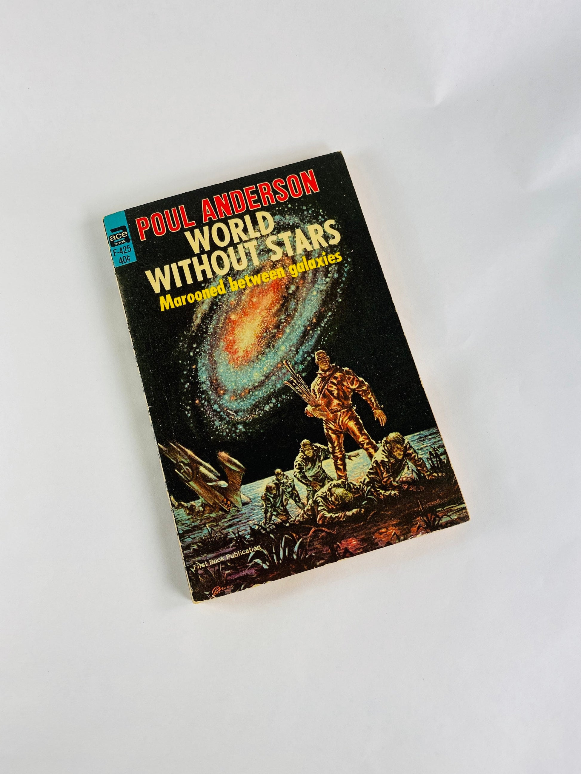 World Without Stars vintage paperback book by Poul Anderson circa 1966 about a planet split by a world war Science fiction scifi