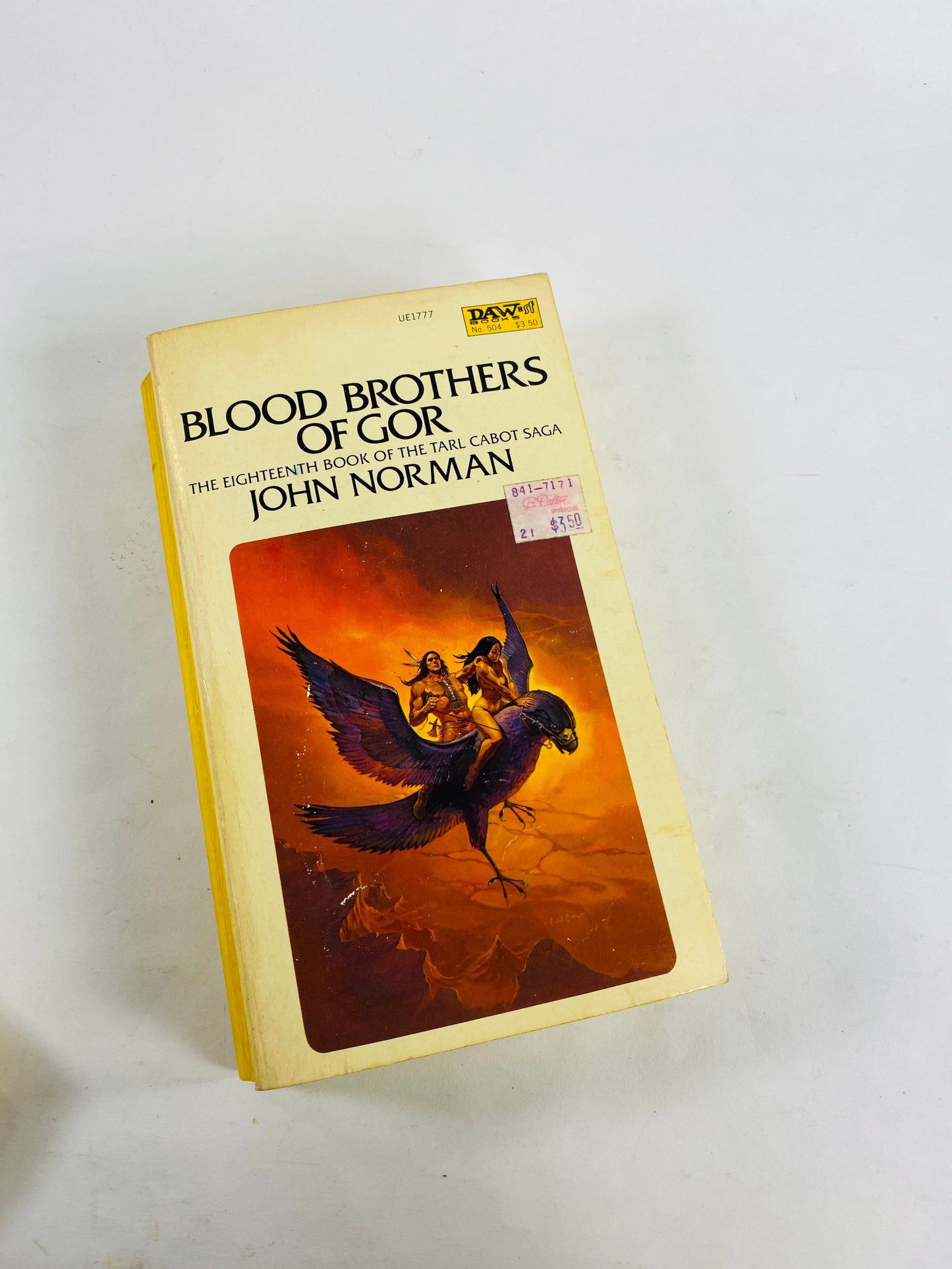 1980 Gor paperback books by John Norman. FIRST PRINTING Hunters Fighting Slave Time Marauders Rogue