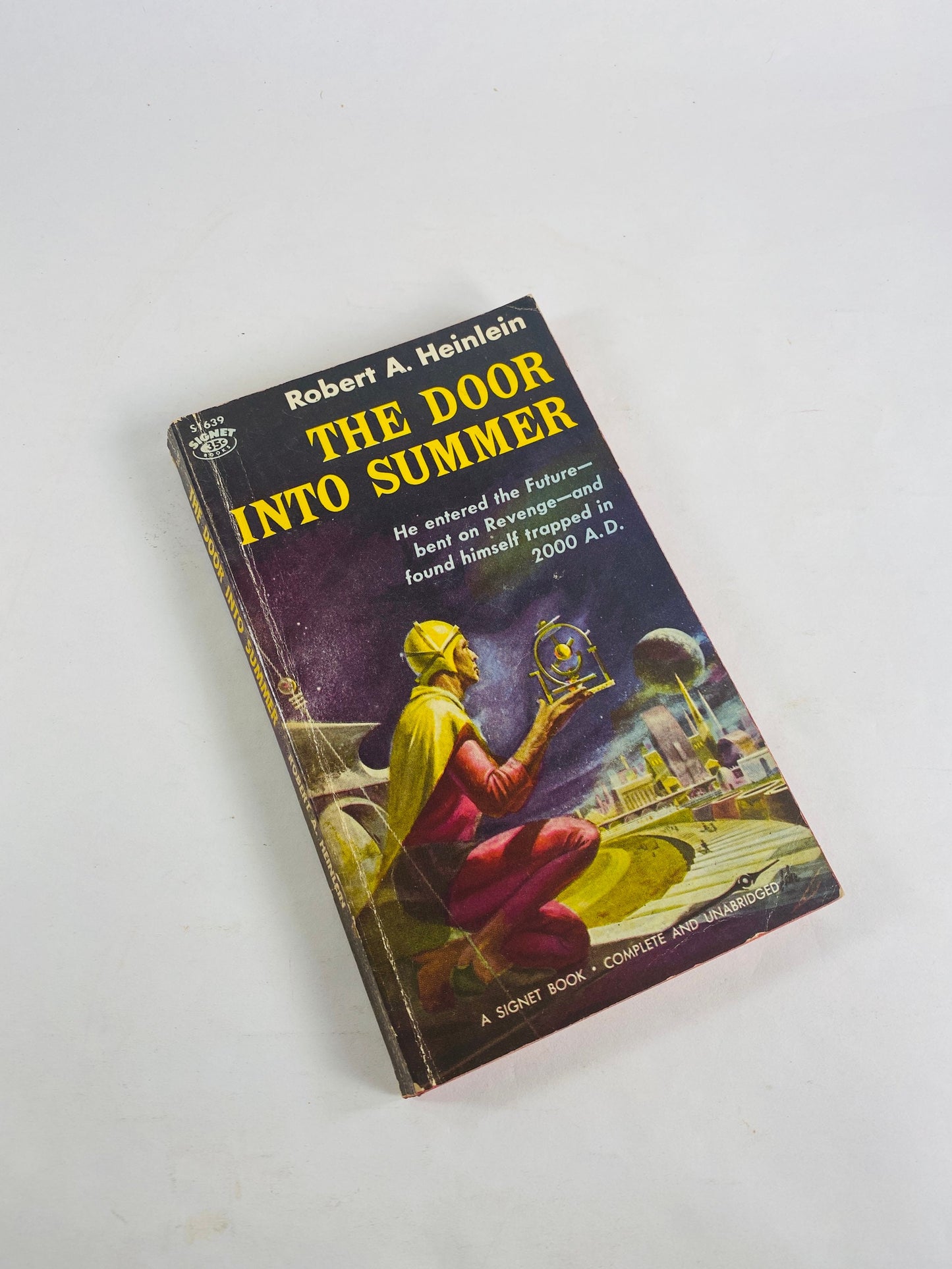 1952 Robert Heinlein author of Starship Troopers Vintage paperback book Starman Jones Door into Summer Podkayne of Mars Puppet Masters