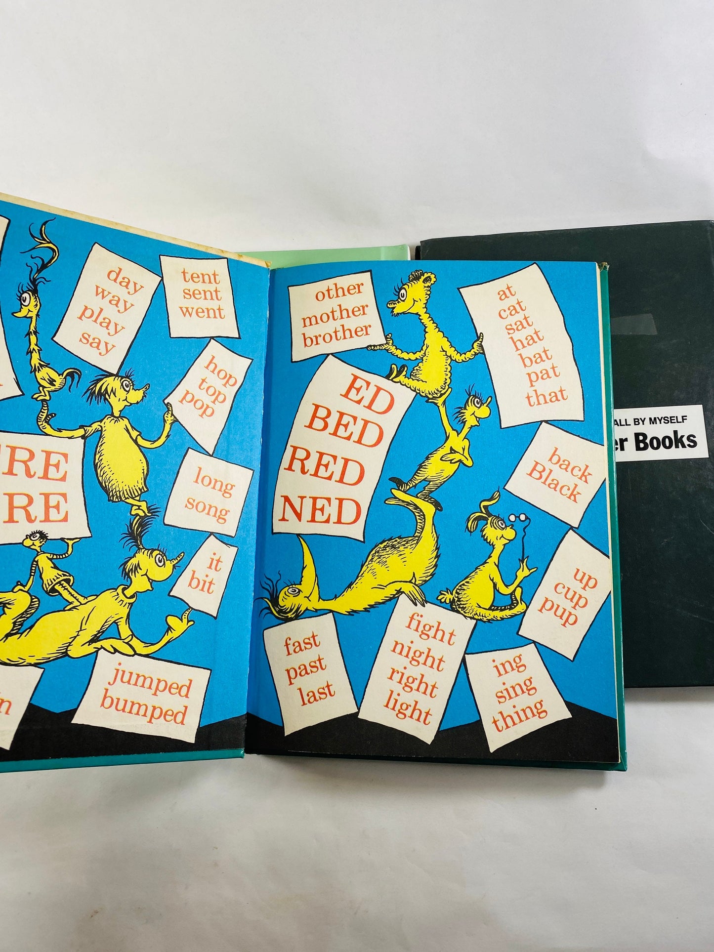 1960s Dr Seuss vintage Beginner I Can Read books Hop on Pop, Ten Apples, Foot Book Theo LeSieg