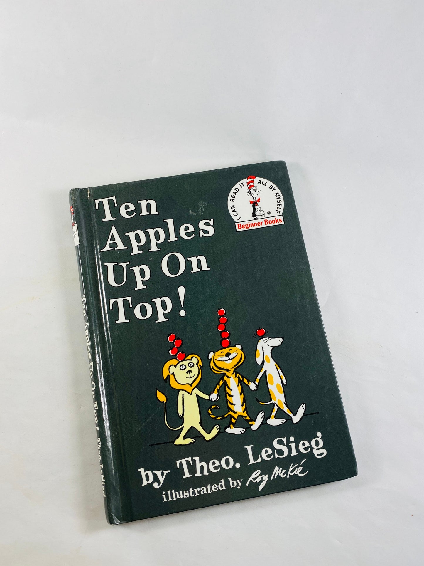 1960s Dr Seuss vintage Beginner I Can Read books Hop on Pop, Ten Apples, Foot Book Theo LeSieg