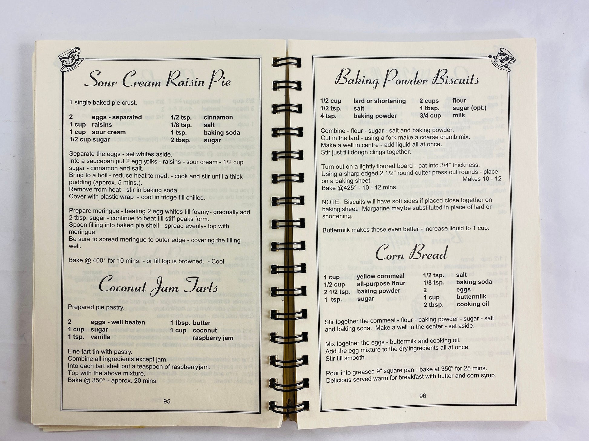Crossroads Country Recipes Basics & Menus vintage FIRST EDITION cookbook by Itterman Sisters circa 1998 Biscuits corn bread Jello Cheesecake