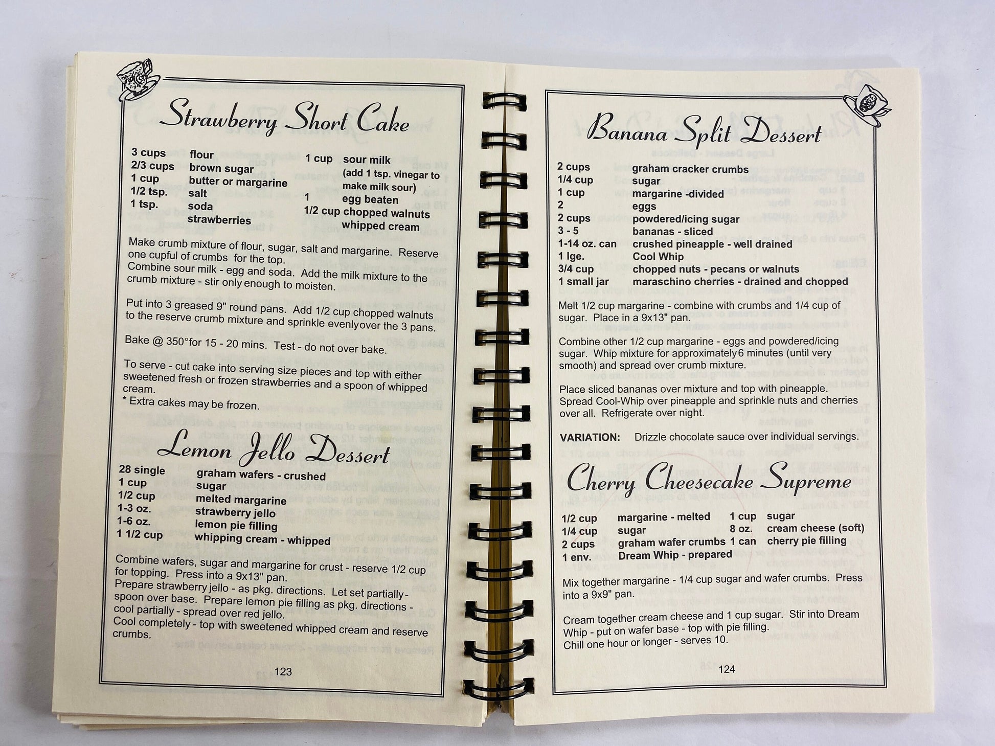 Crossroads Country Recipes Basics & Menus vintage FIRST EDITION cookbook by Itterman Sisters circa 1998 Biscuits corn bread Jello Cheesecake
