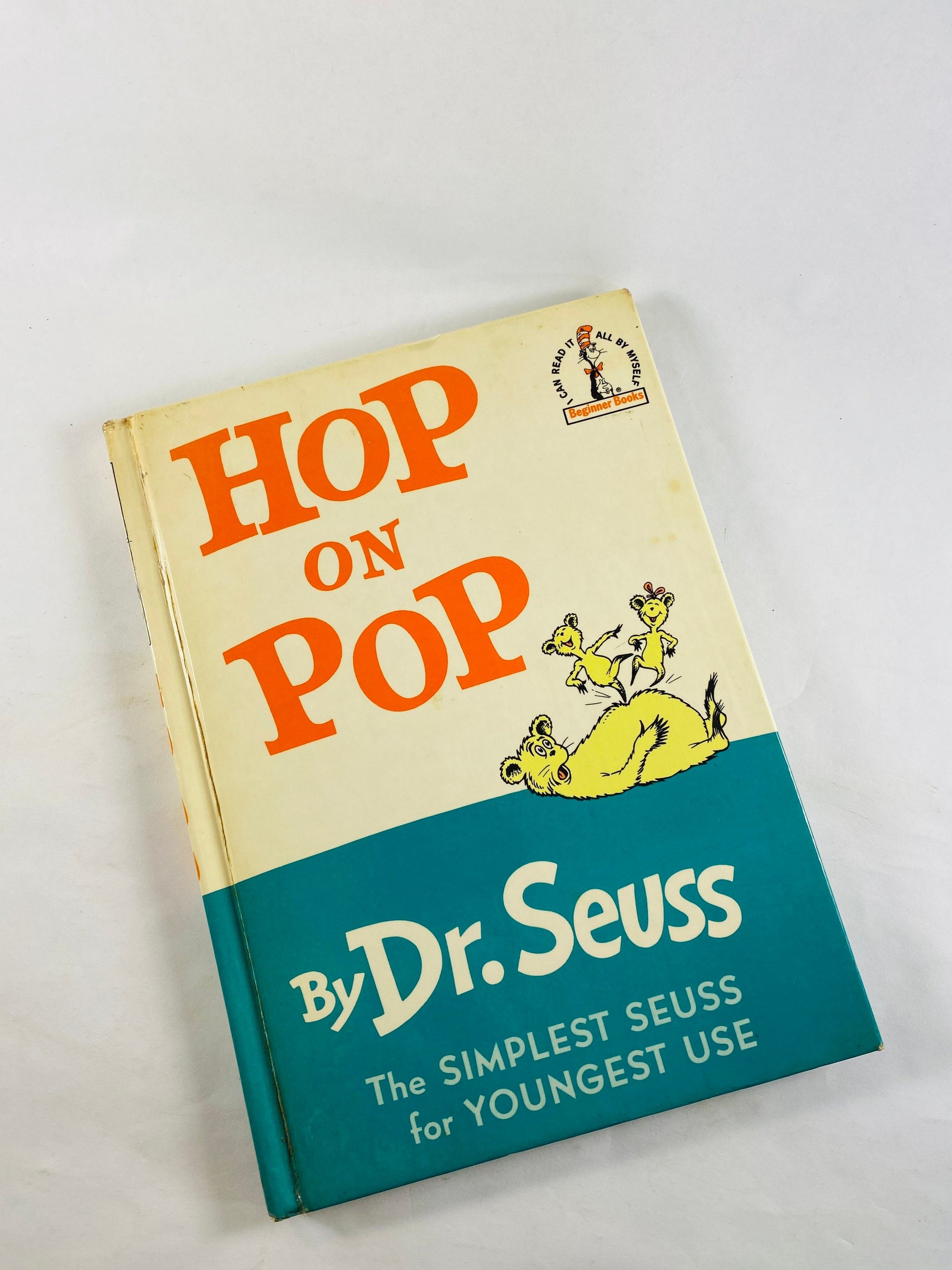 1960s Dr Seuss vintage Beginner I Can Read books Hop on Pop, Ten Apples, Foot Book Theo LeSieg