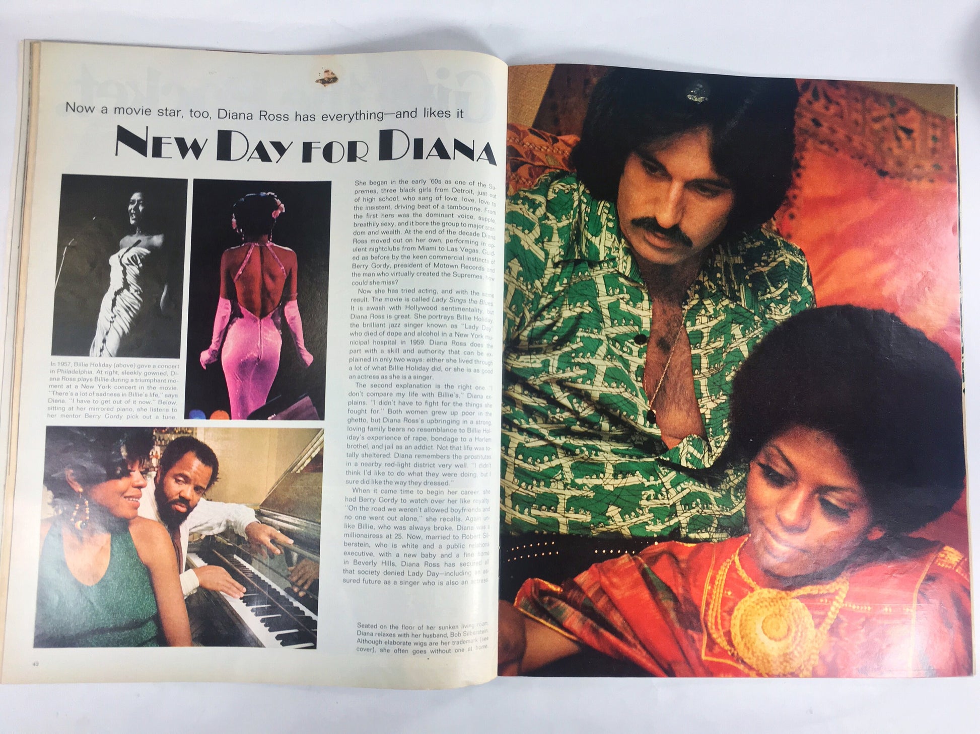 1972 Vintage Life Magazine featuring Diana Ross and introducing pocket calculators! Collector gift December 8 Vol 73 Number 23 Casio HP-35