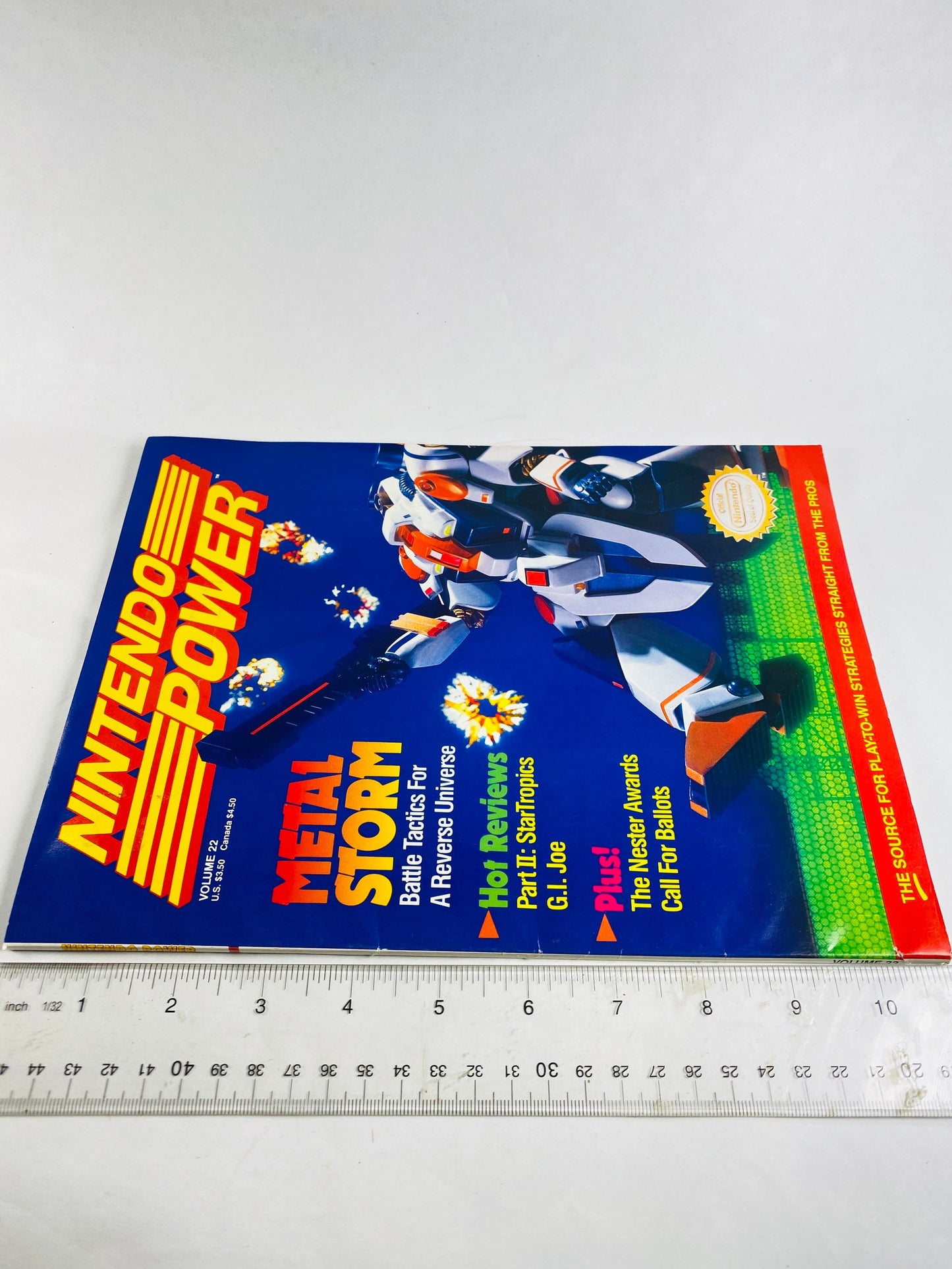 1990 Vintage Nintendo Power magazine featuring video game & Gameboy strategies