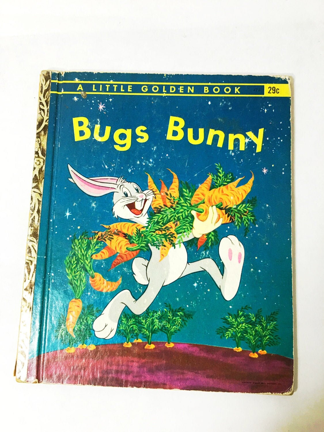 Bugs Bunny 1949 Little Golden Book. FIRST EDITION Vintage 1940s Looney Tunes