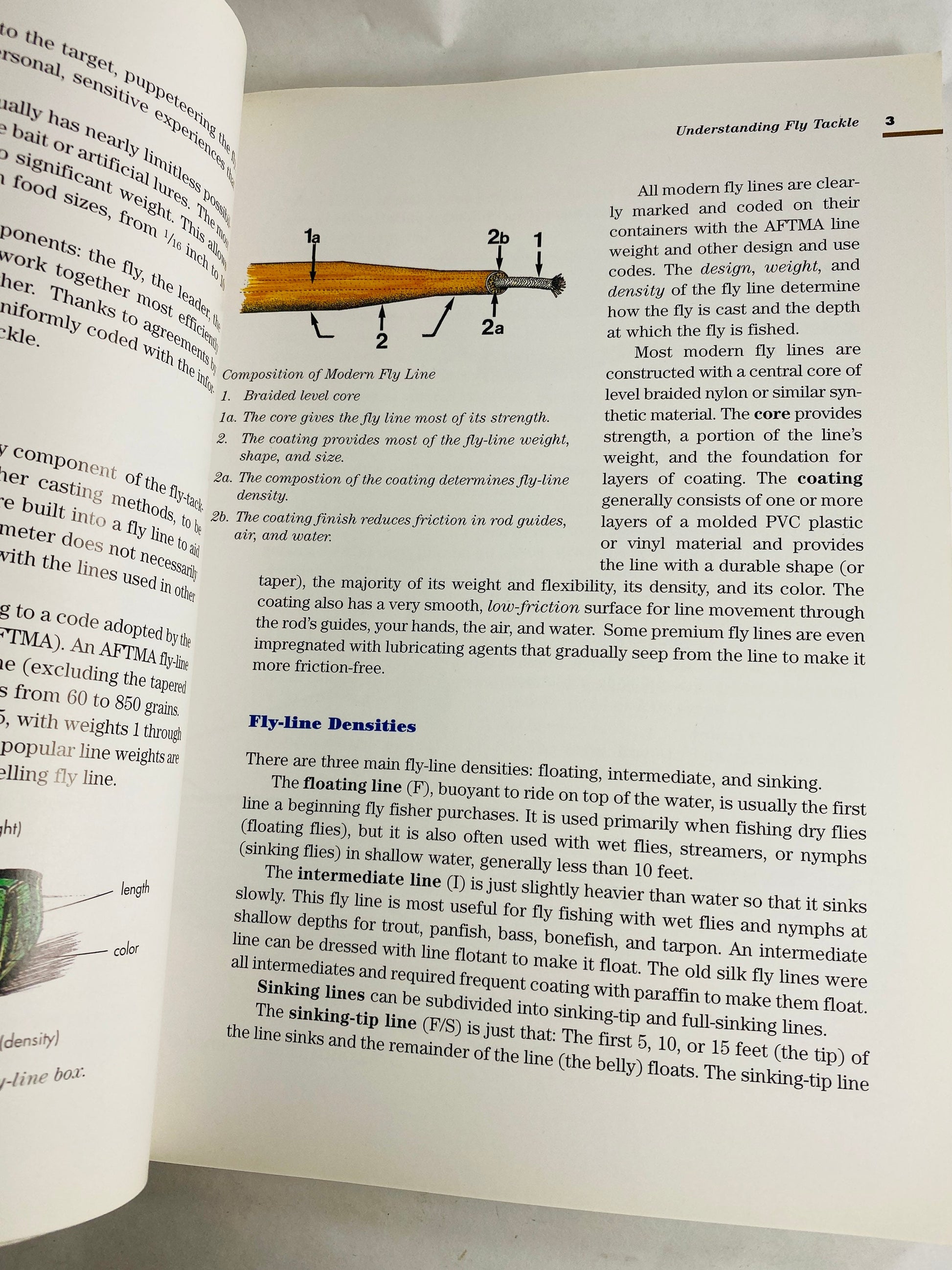 LL Bean Fly Fisherman's Handbook Vintage paperback book guide circa 1996. Father’s Day gift Fisherman Aesthetic Maritime Living