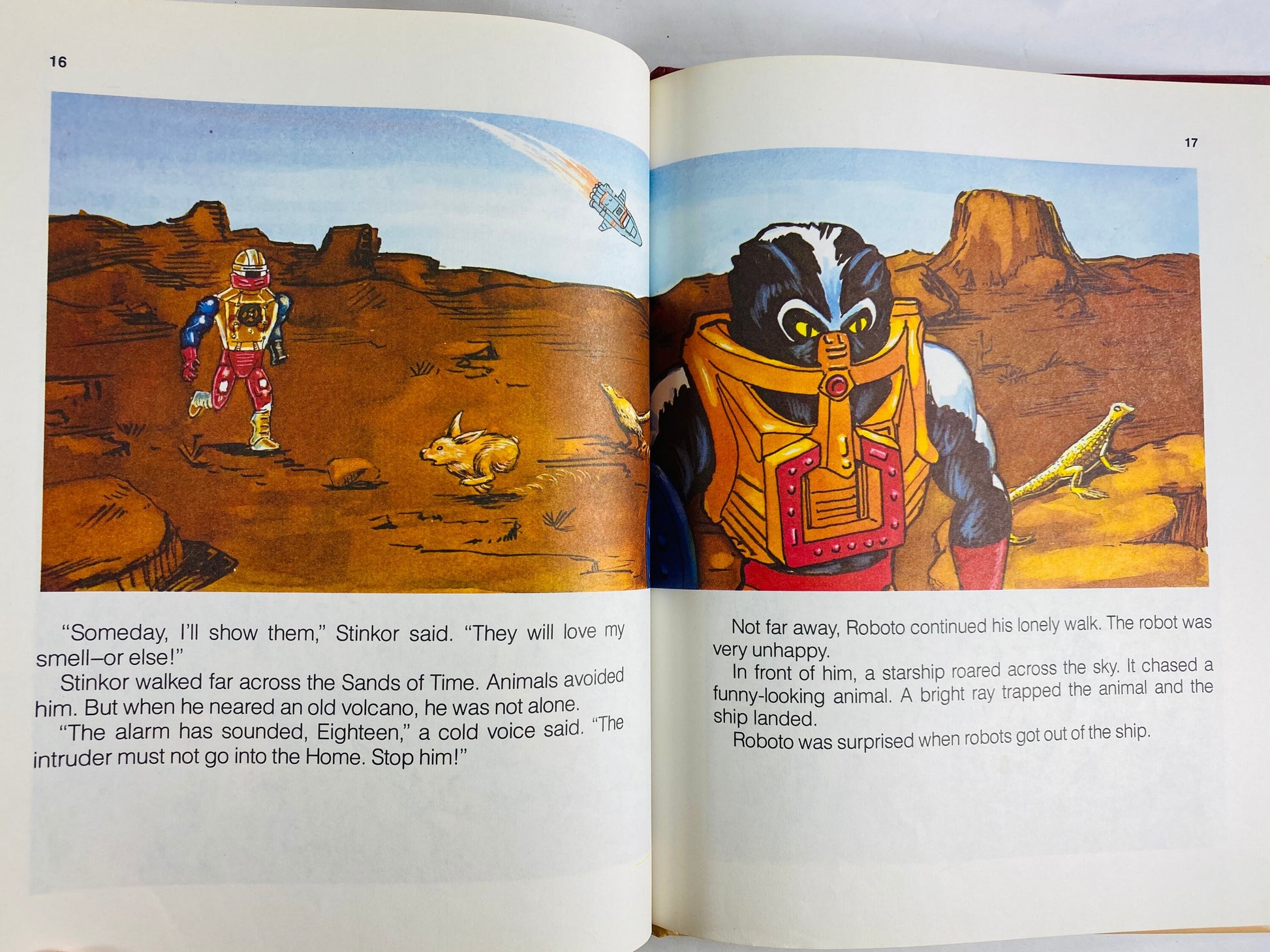 1984 He-Man Smells Trouble First Edition Vintage Mattel Golden book Masters of the Universe superhero Skeletor