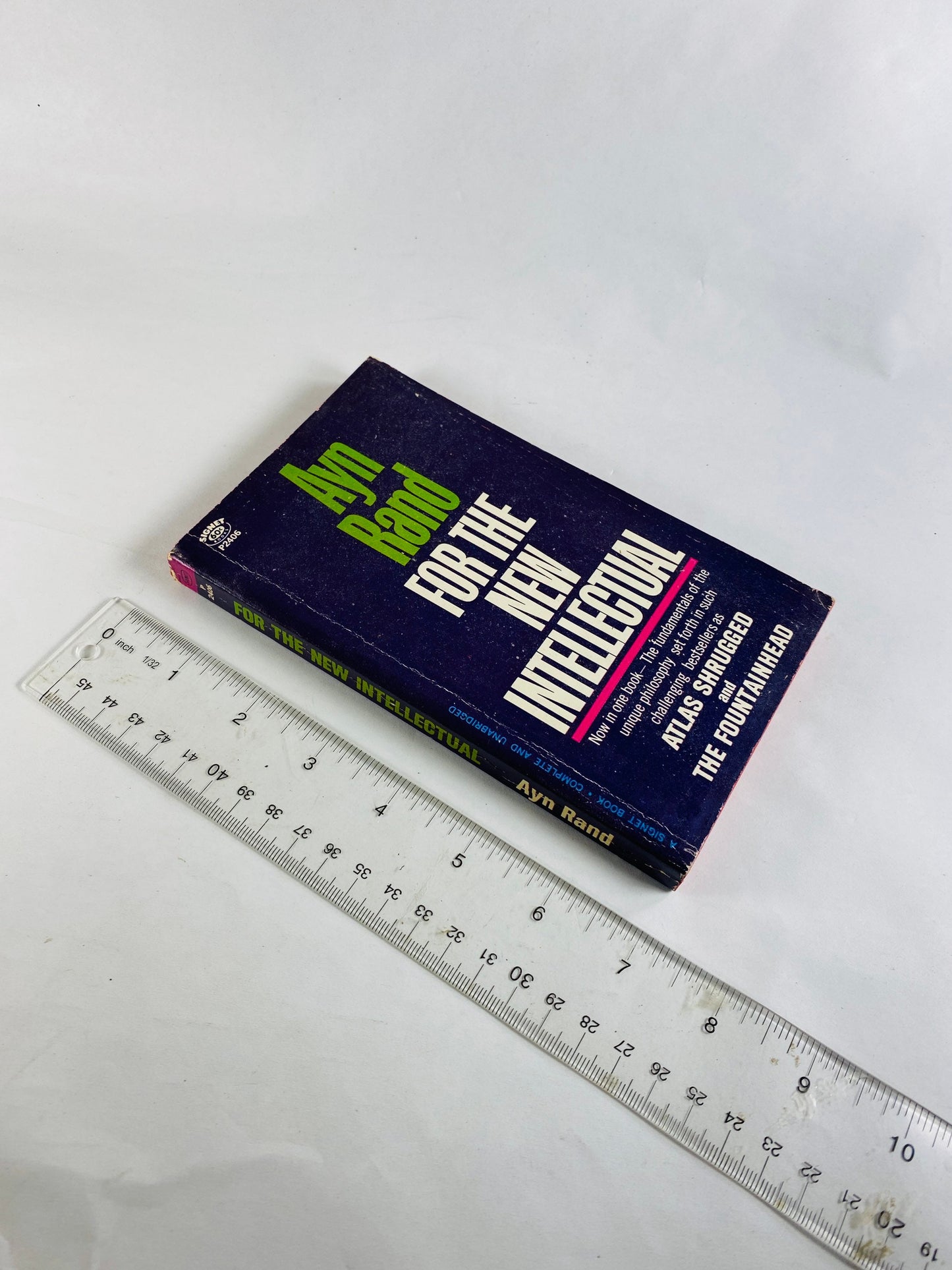 Ayn Rand For the New Intellectual vintage Signet paperback book circa 1964 Objectivism novel by the author of Atlas Shrugged