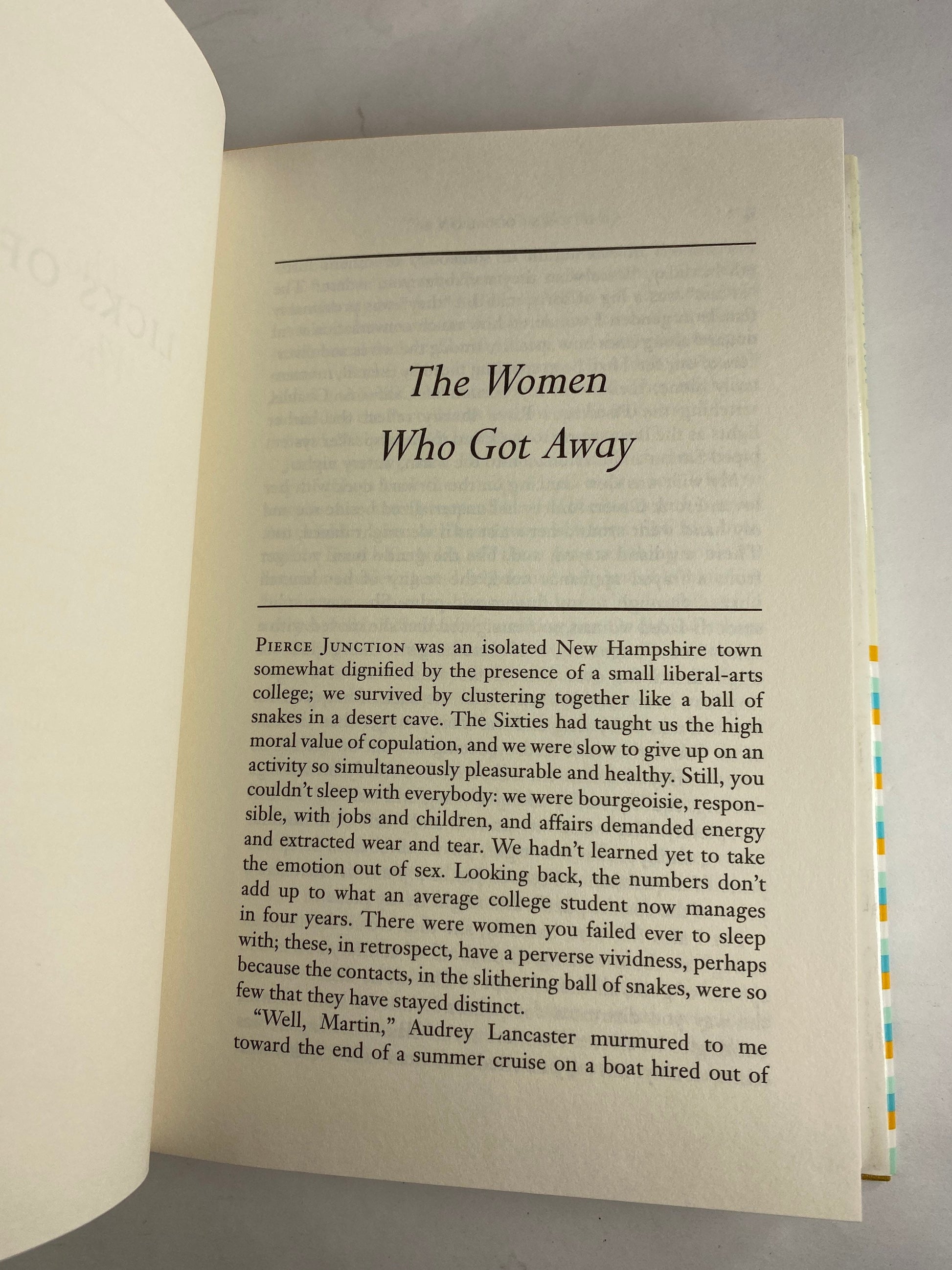 Licks of Love by John Updike collection of short stories book with dust jacket printed shortly after after his death.