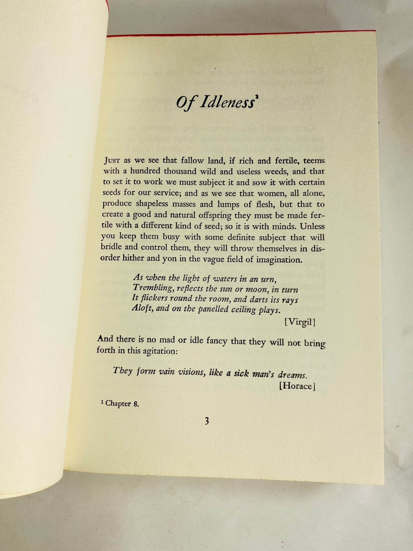 Michel de Montaigne Essais French Renaissance vintage book of essays 1942 Gray cloth Influential philosopher in humanist studies
