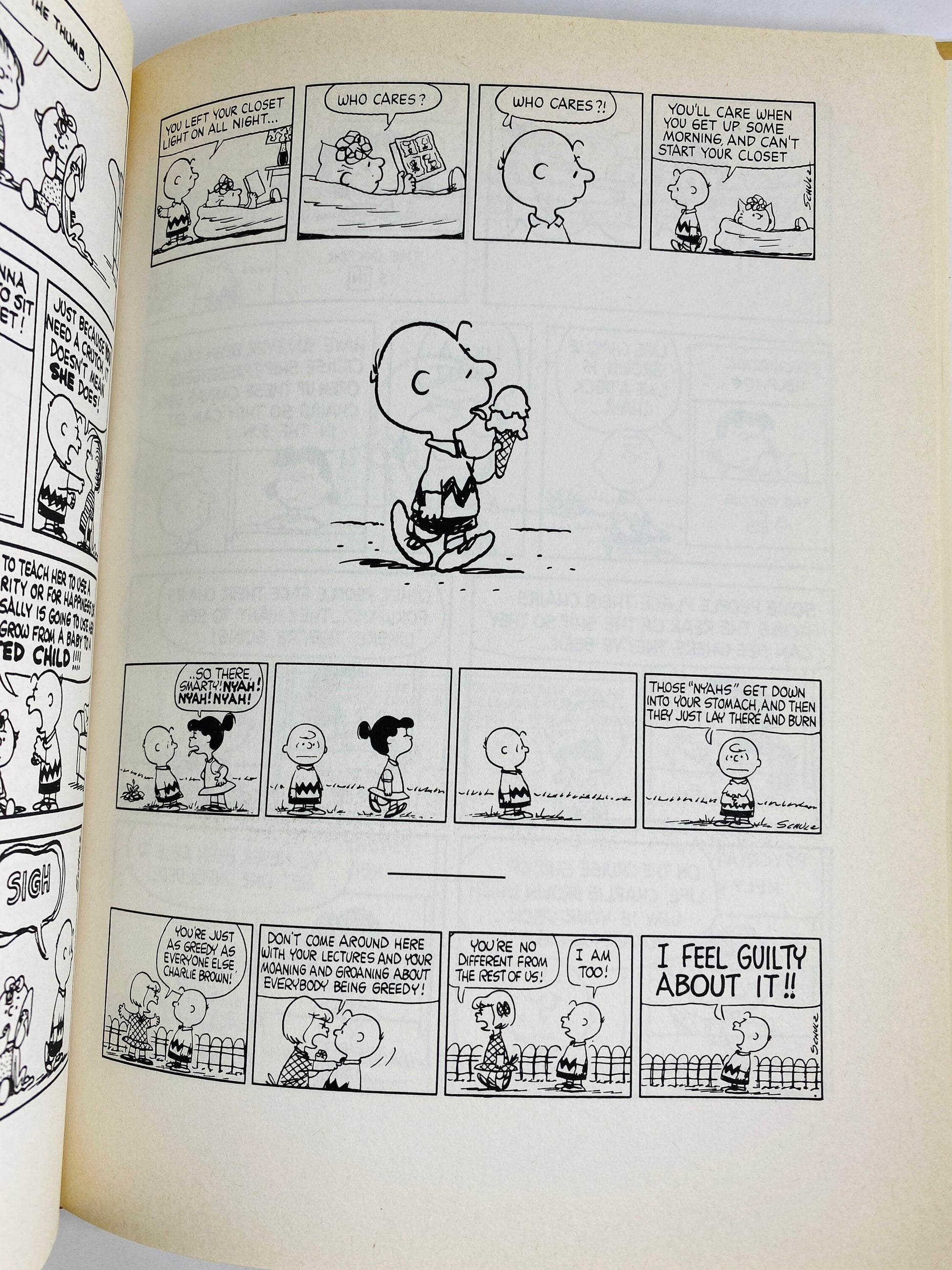 You Don't Look 35, Charlie Brown FIRST EDITION vintage book circa 1985 by Charles Schulz. Comic strip Children's Book.